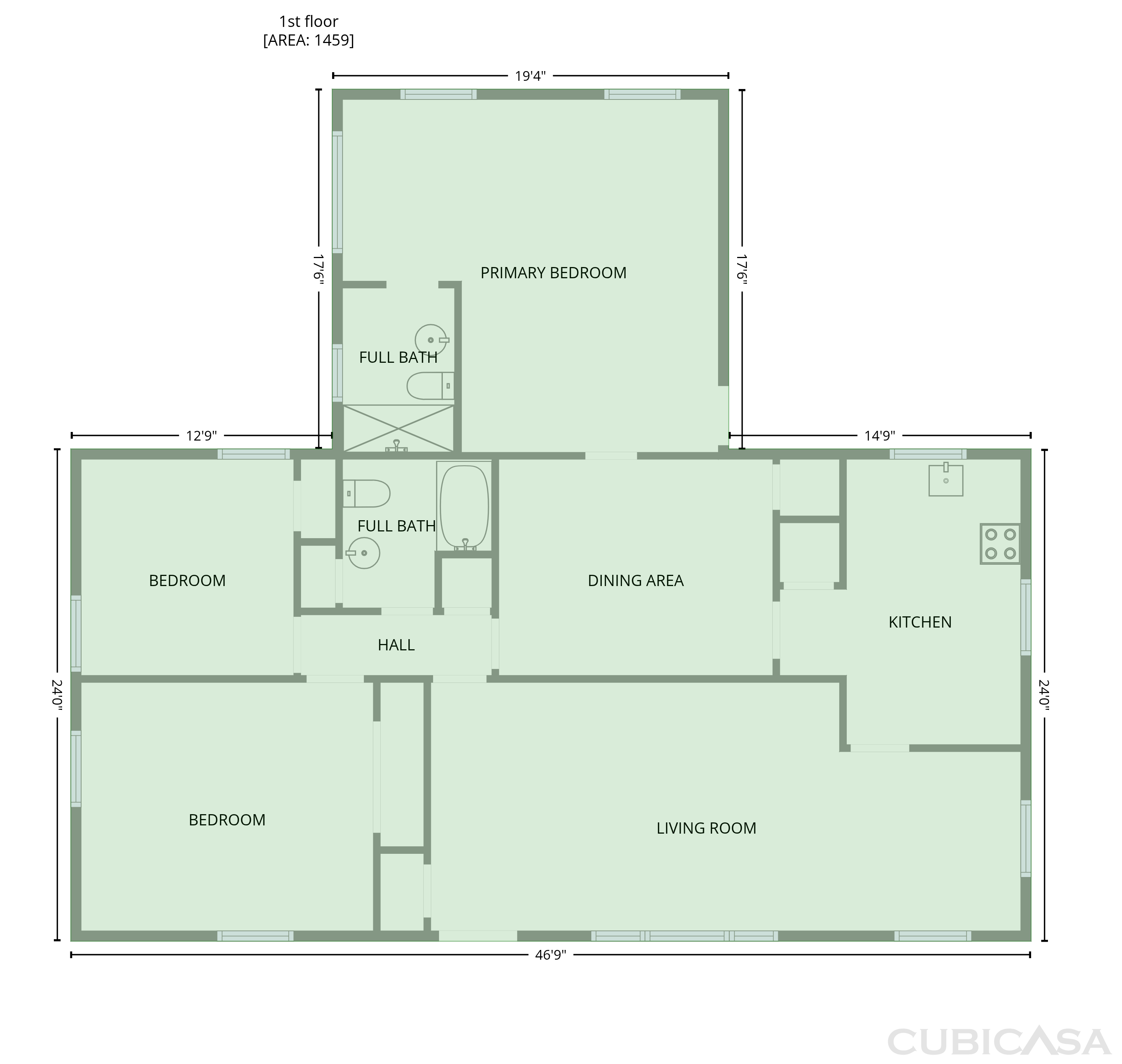 Second Floor of 1223 Beverly Hills Dr, Clarksville, TN