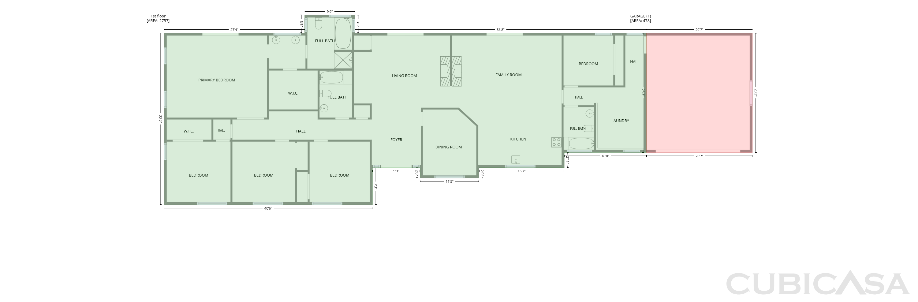Main Floor of 1401 60th St W, Rosamond, CA
