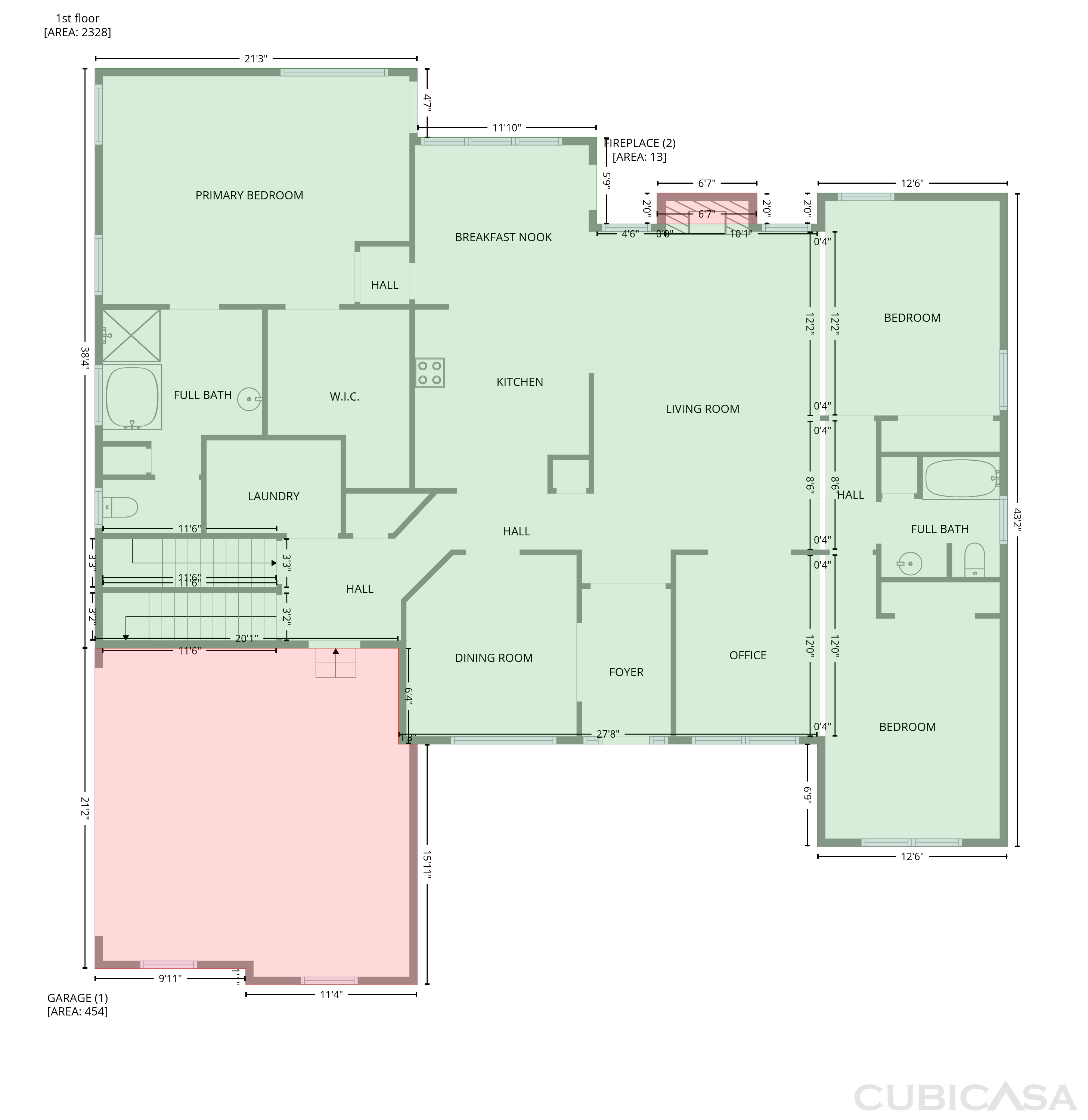 Second Floor of 212 Westwind Dr, Newnan, GA