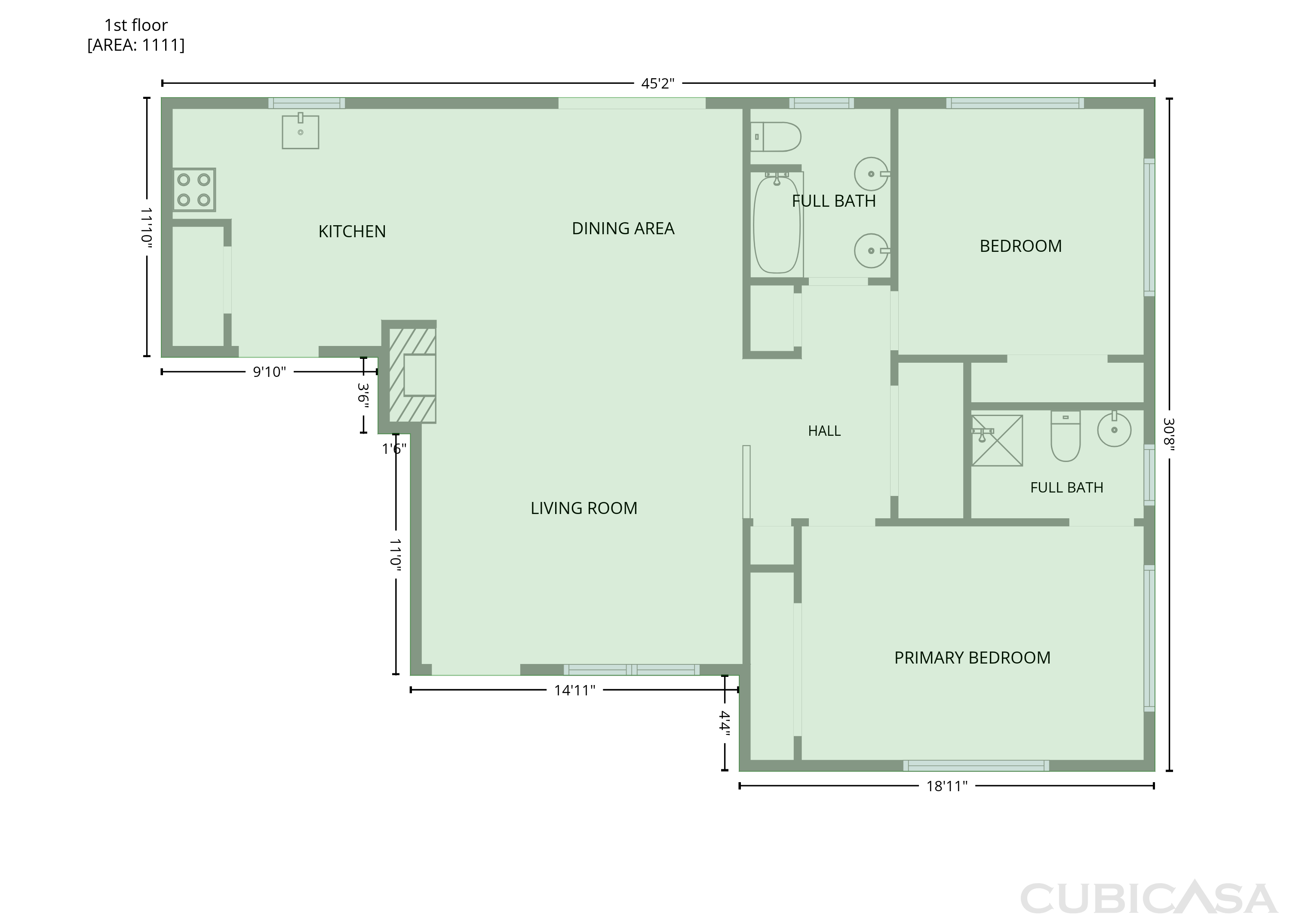 Main Floor of 437 Denison Dr, Pottsboro, TX
