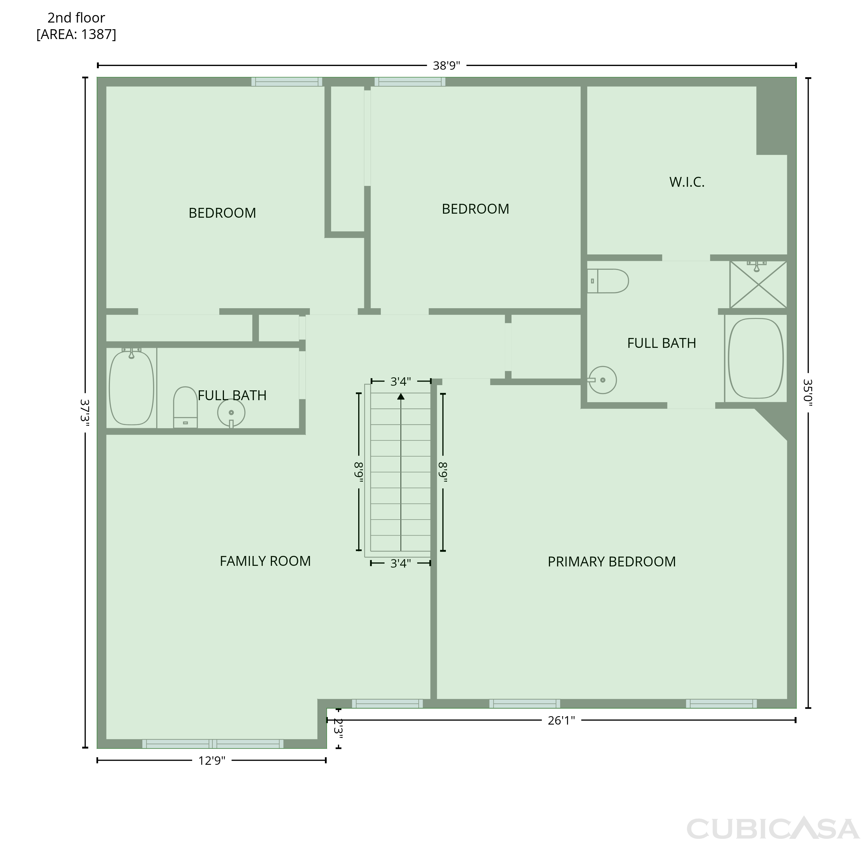 Second Floor of 2501 Avalon Creek Way, McKinney, TX