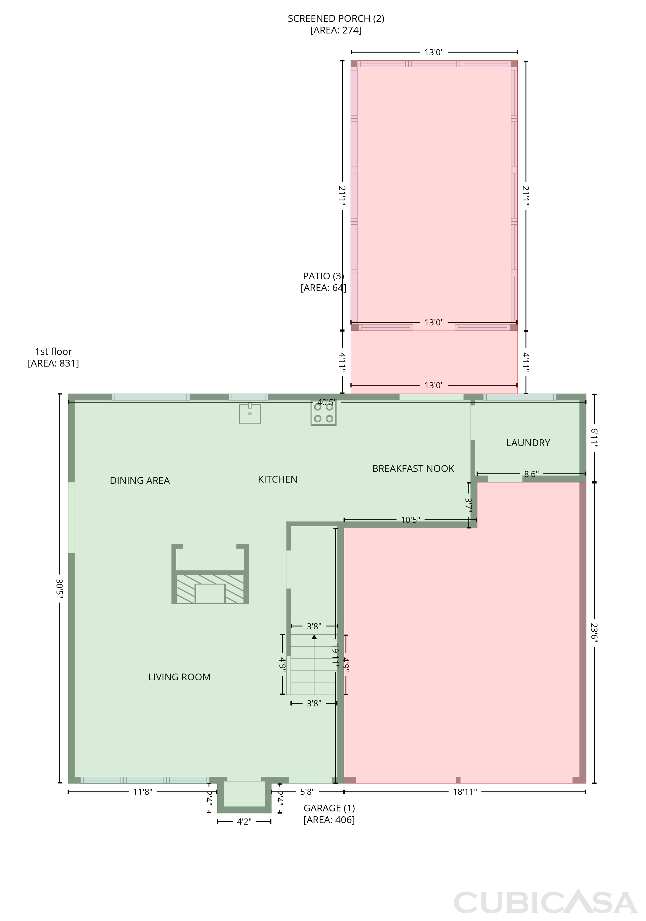 Main Floor of 1319 Briarmead Dr, Richmond, TX