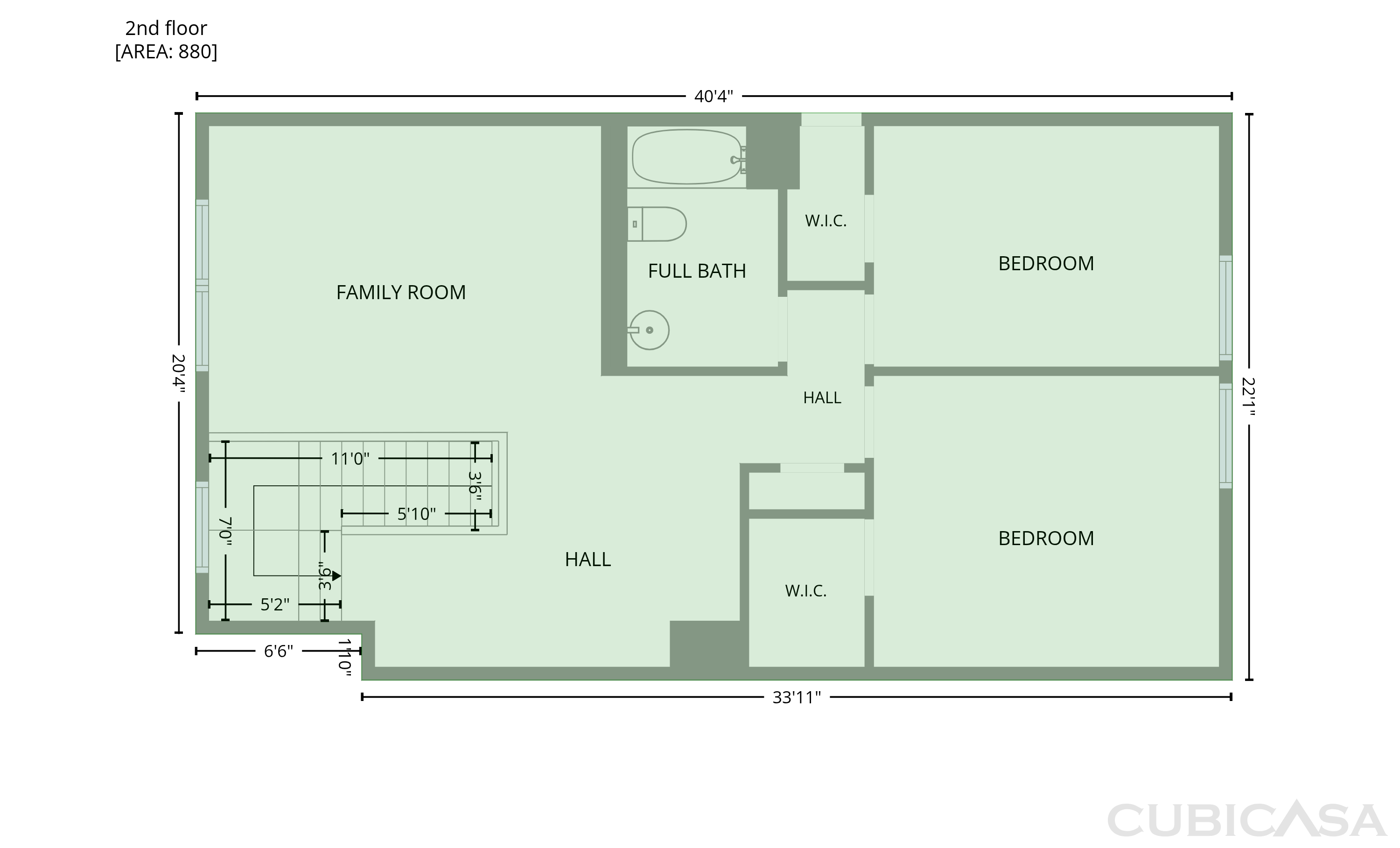Second Floor of 1304 Litchborough Way, Wake Forest, NC