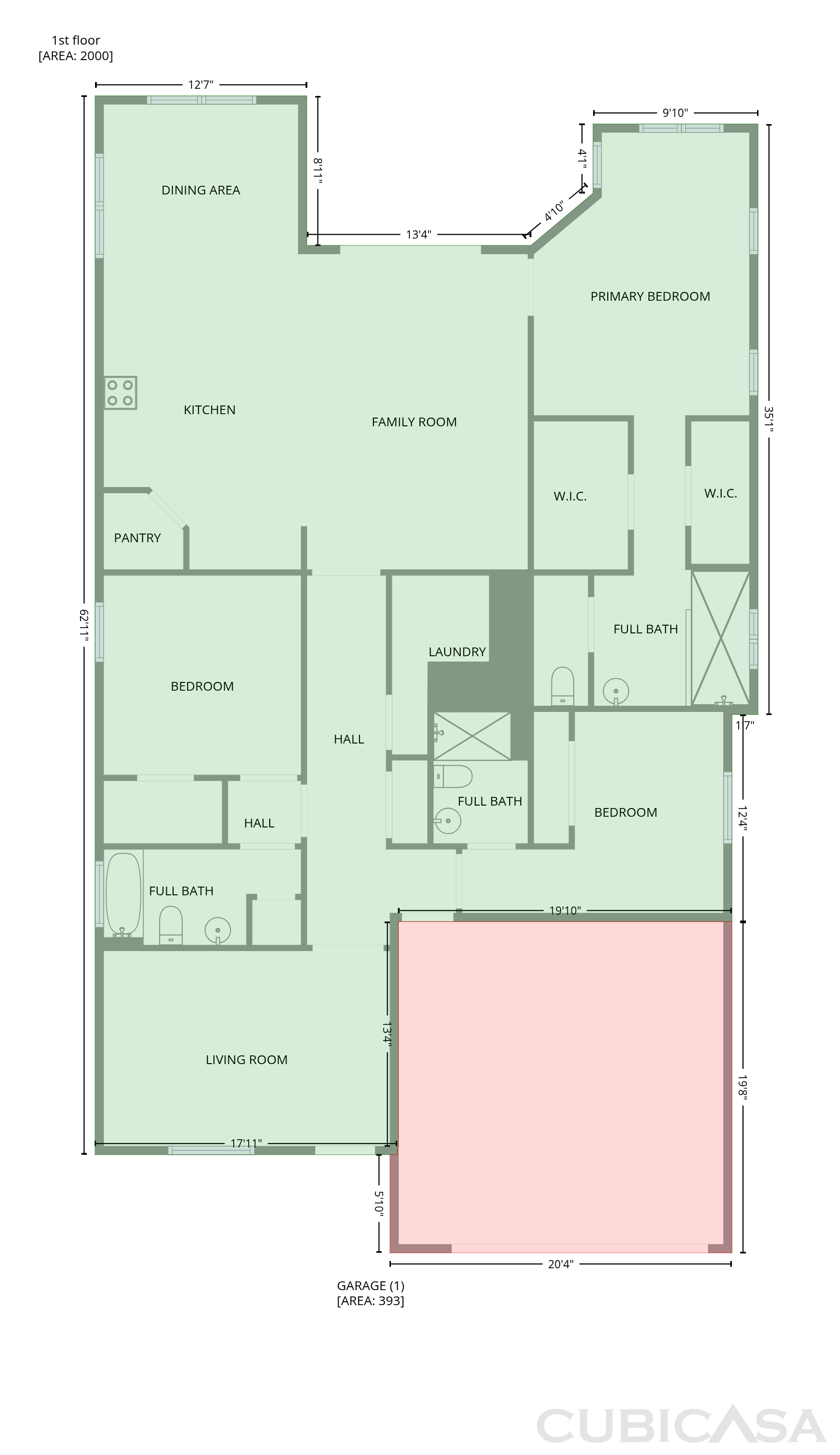 Main Floor of 10710 Falling Leaf Ct, Parrish, FL