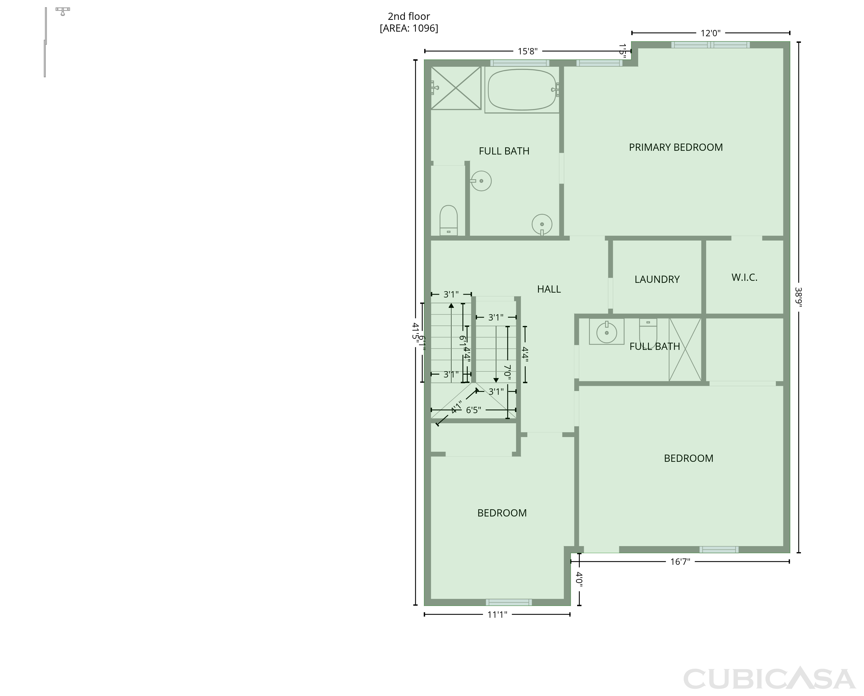 Second Floor of 3064 Imperial Oaks Dr, Raleigh, NC