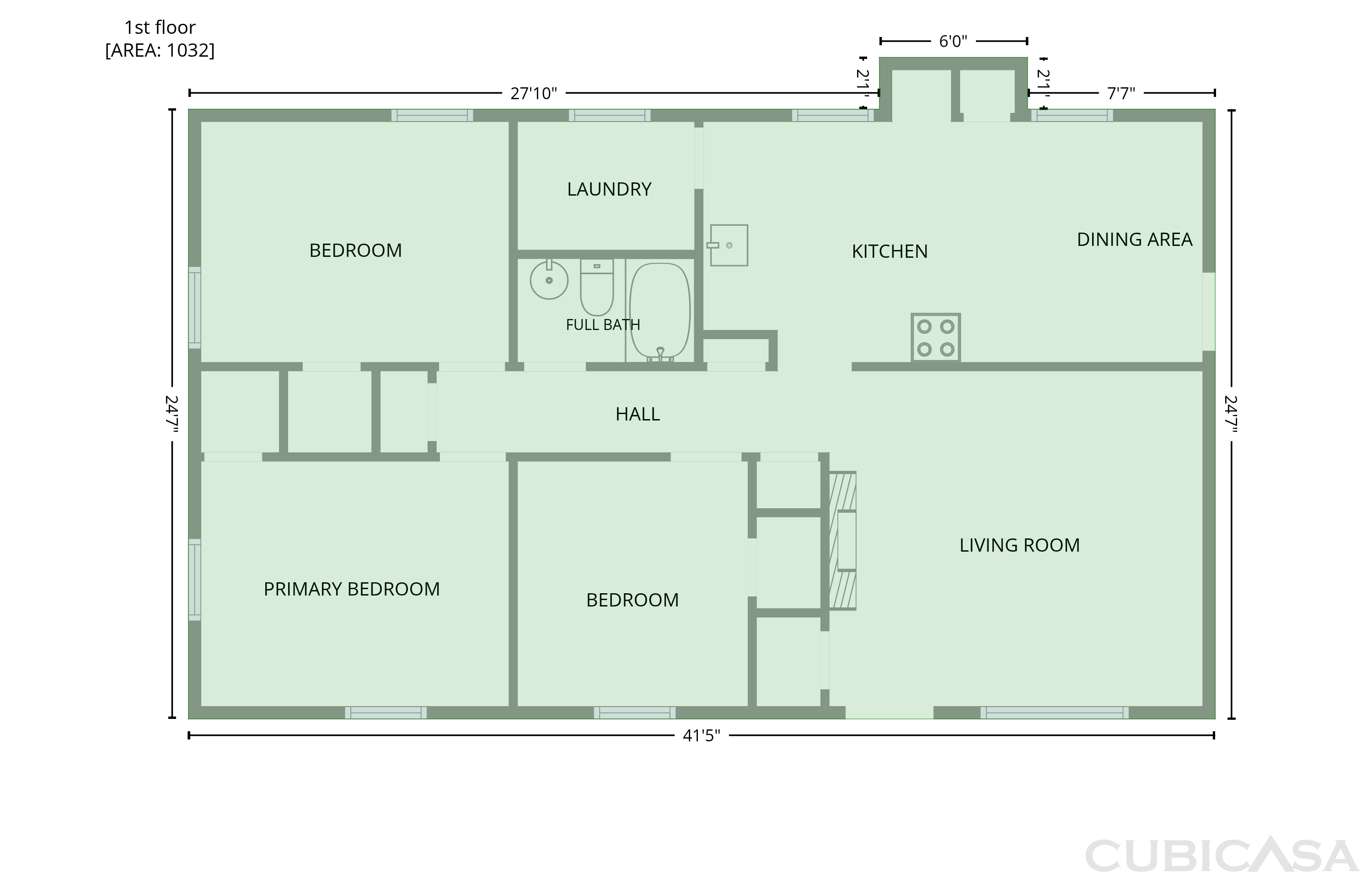 Main Floor of 6503 Jackie Ln, Austell, GA
