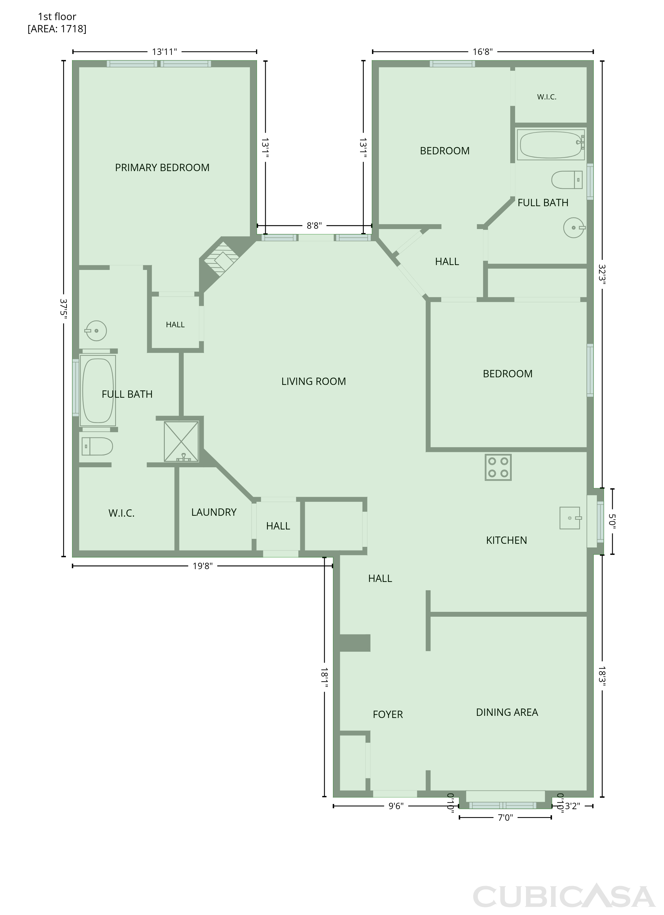 Main Floor of 2309 Windsor Farms Dr, Denton, TX