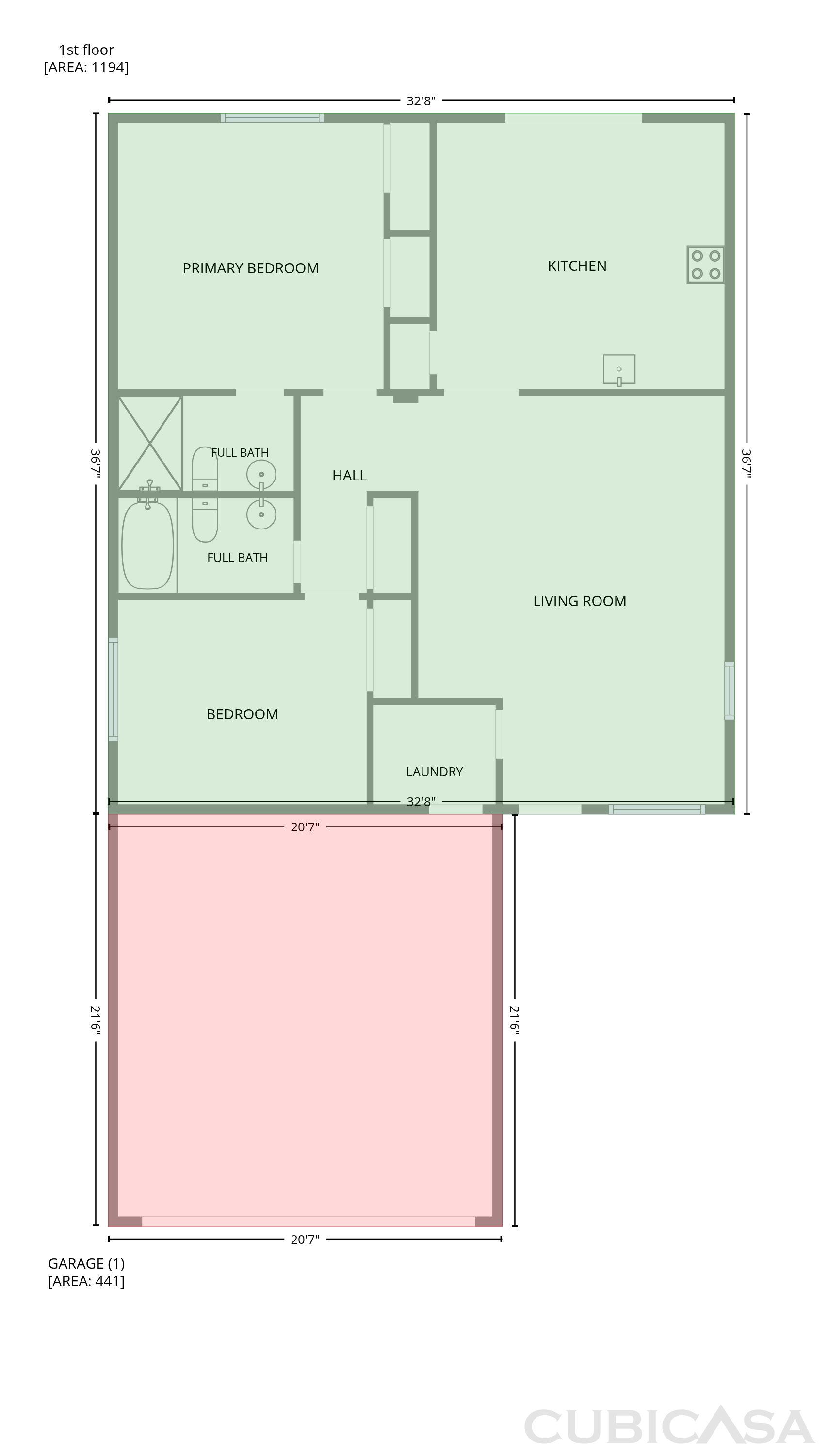 Main Floor of 719 W Lydia Ln, Phoenix, AZ