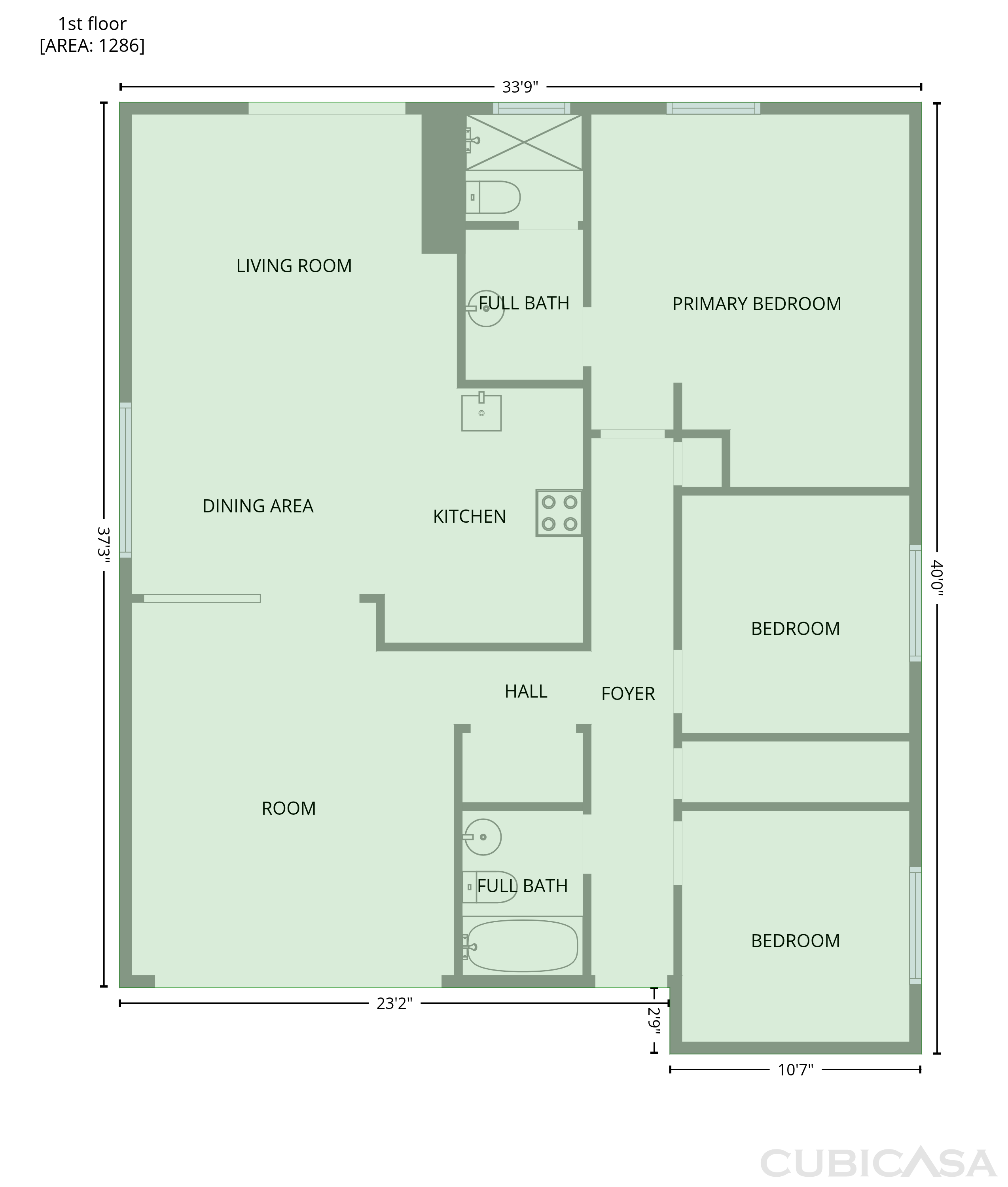Main Floor of 915 Wallace Dr, Woodland, CA