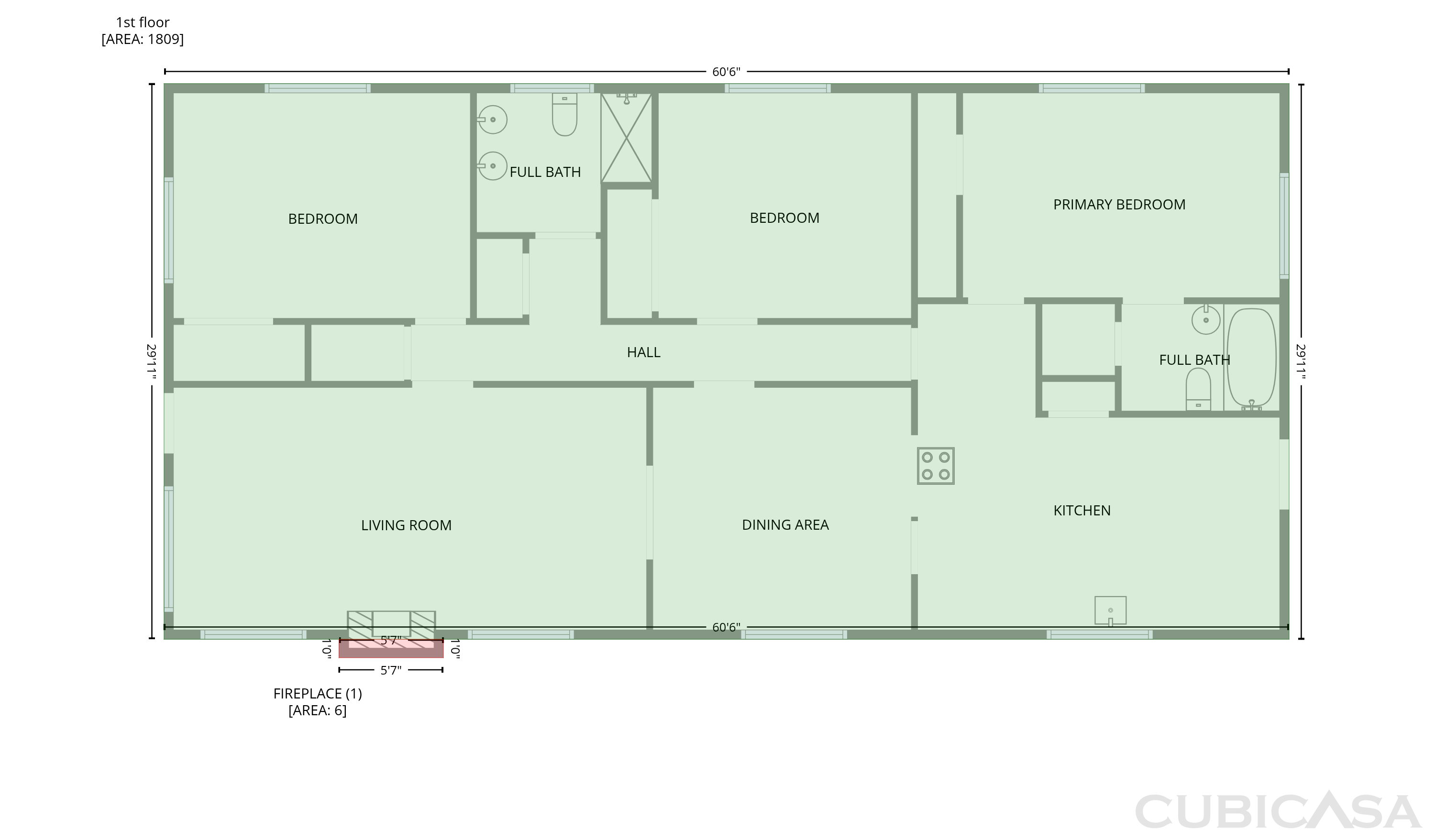 Main Floor of 714 Bolling Ln, Houston, TX