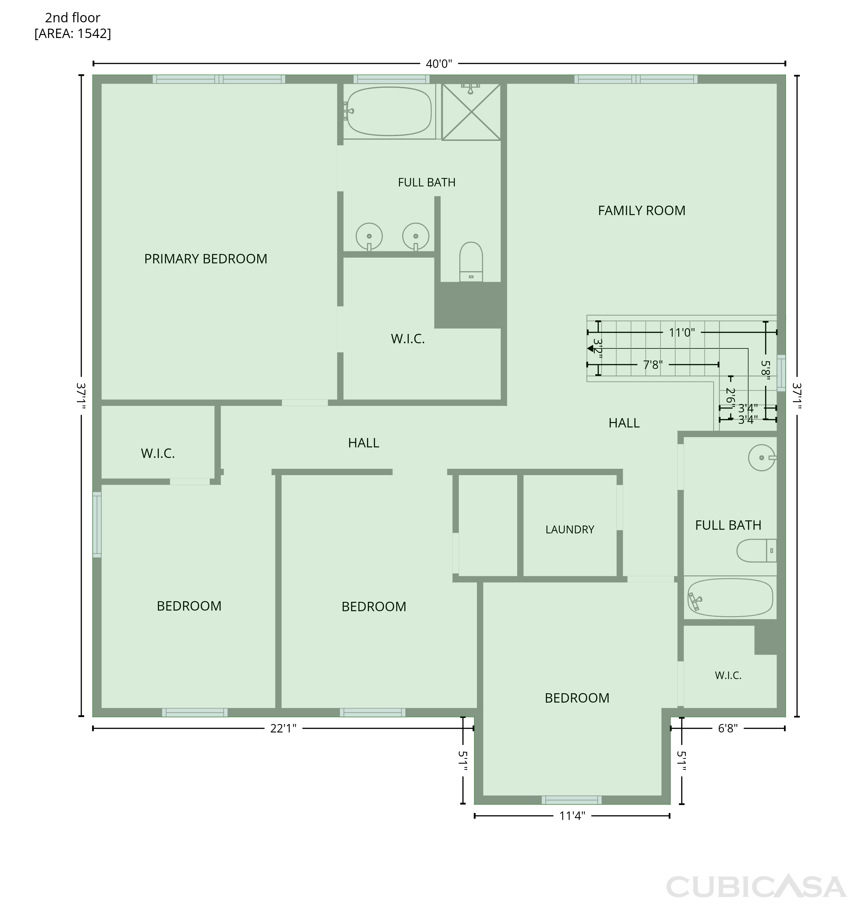Second Floor of 1006 Mossy Rock Dr, Summerville, SC
