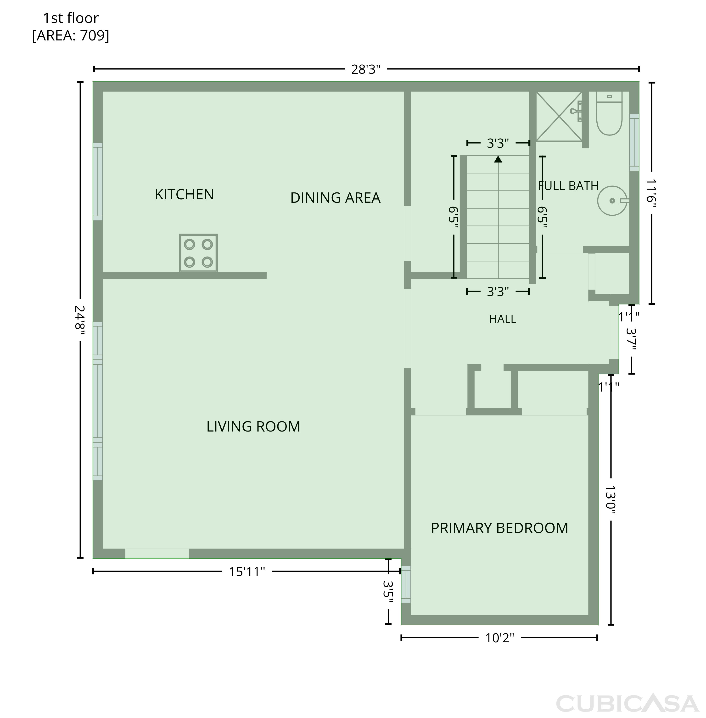 Main Floor of 12927 Lariat Ln, Norwalk, CA