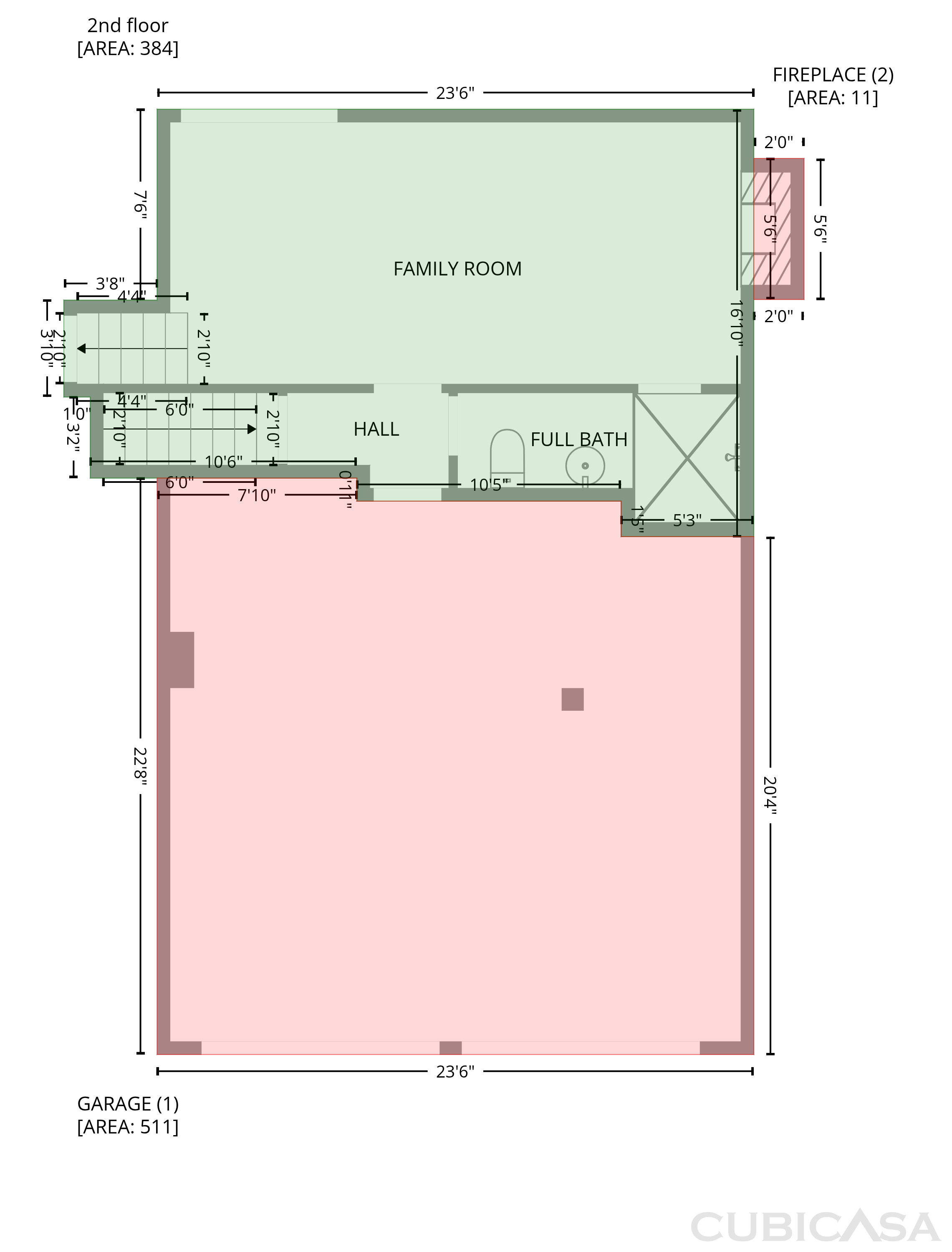 Second Floor of 2904 Marlin Dr, Atlanta, GA