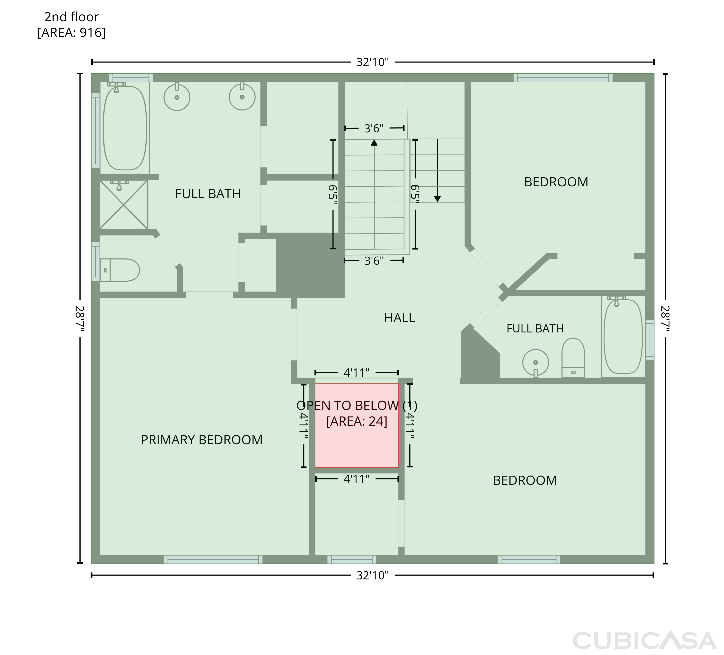Second Floor of 5002 Misty Ln, Pasadena, TX