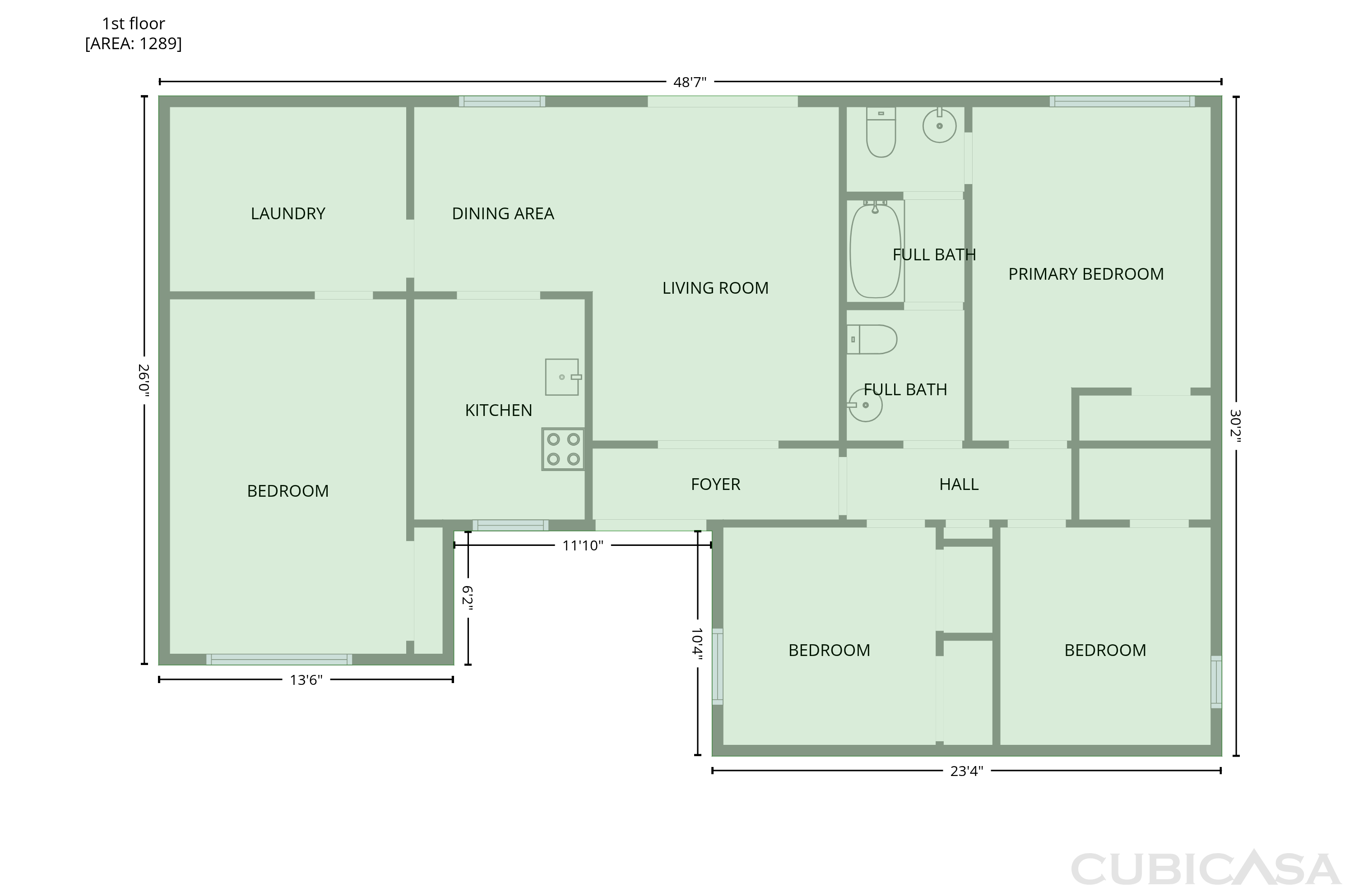 Main Floor of 12510 Daventry Ln, Houston, TX