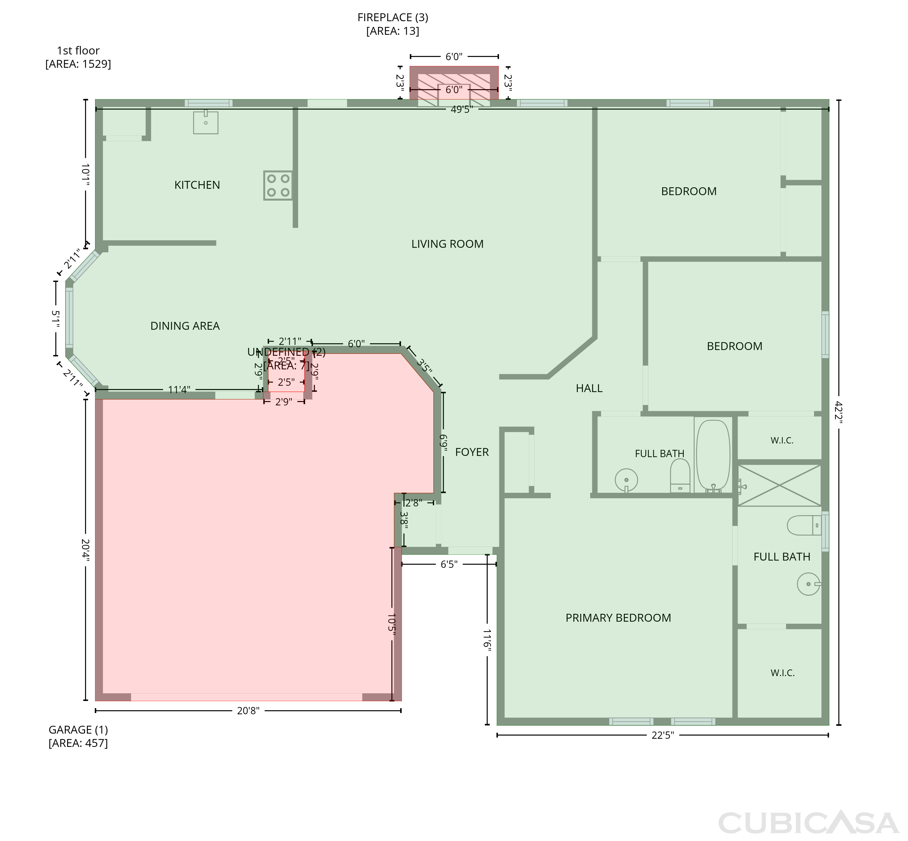 Main Floor of 502 Anice Ln, Euless, TX