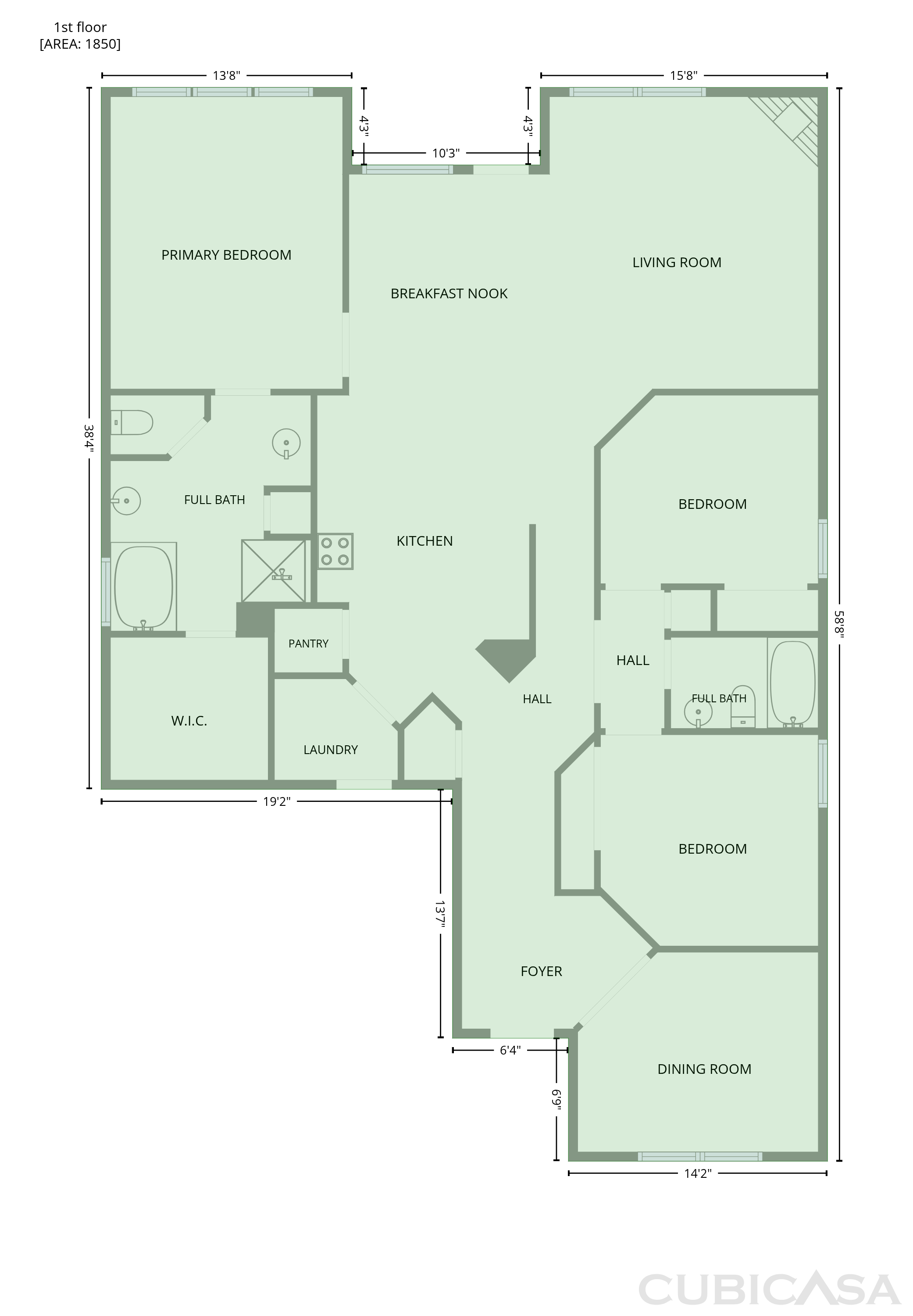 Main Floor of 4511 Fenway Park Way, Spring, TX