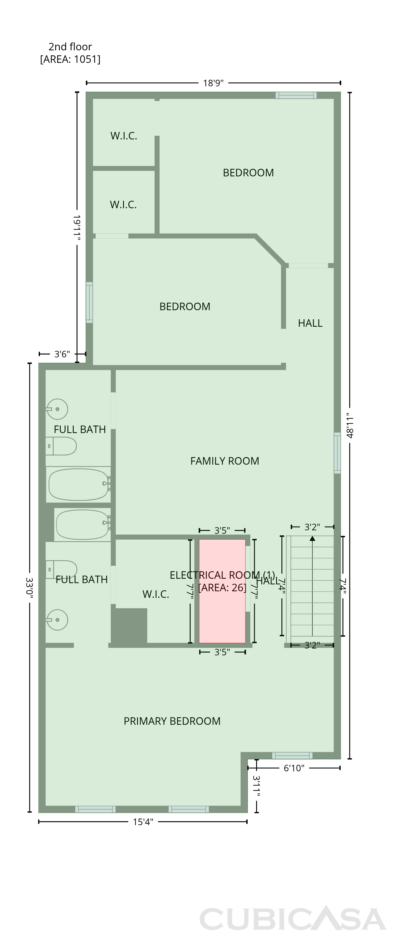 Second Floor of 925 Harbon Dr, Franklin, IN