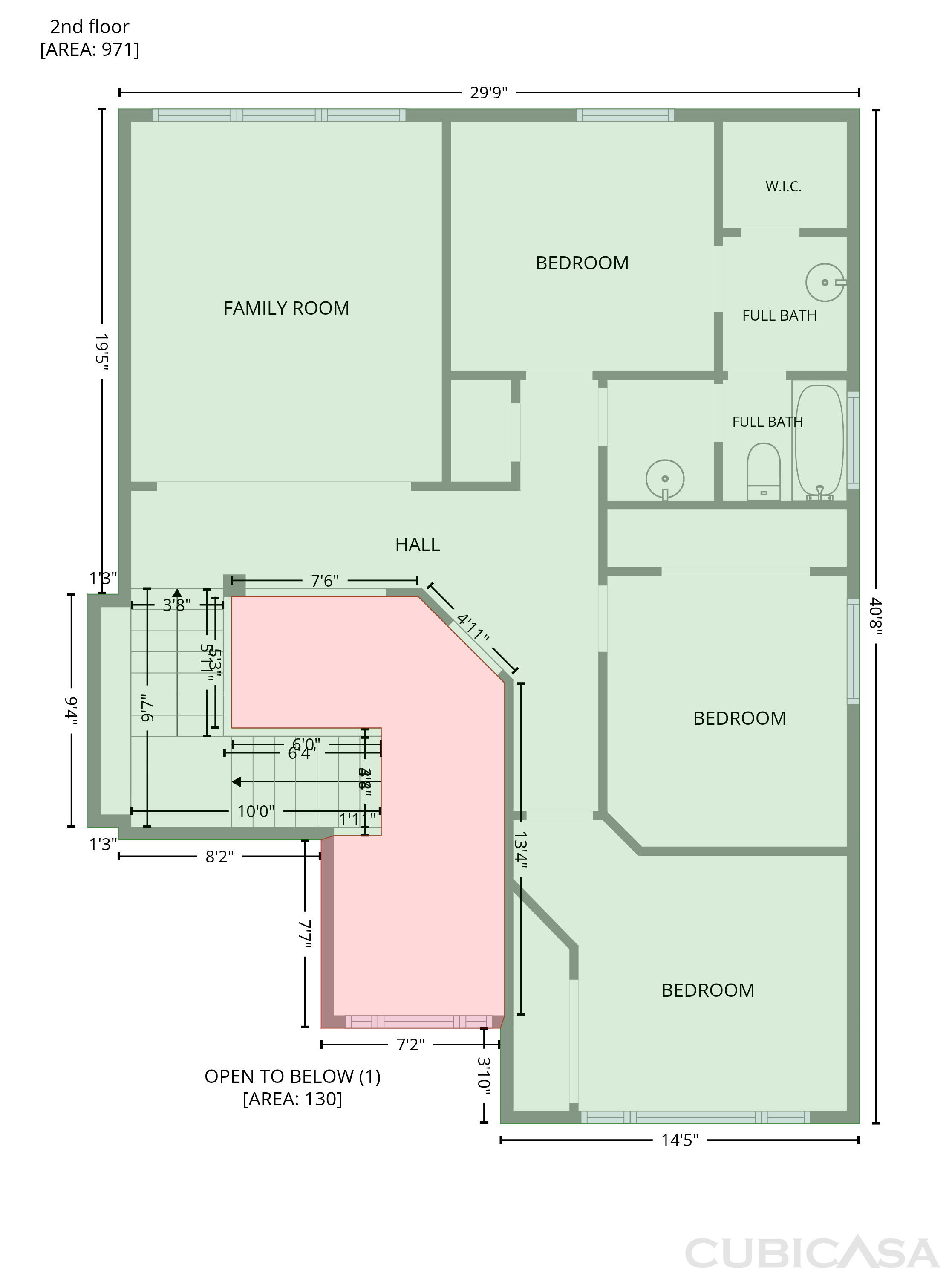 Second Floor of 5400 Ketch Ct, Austin, TX