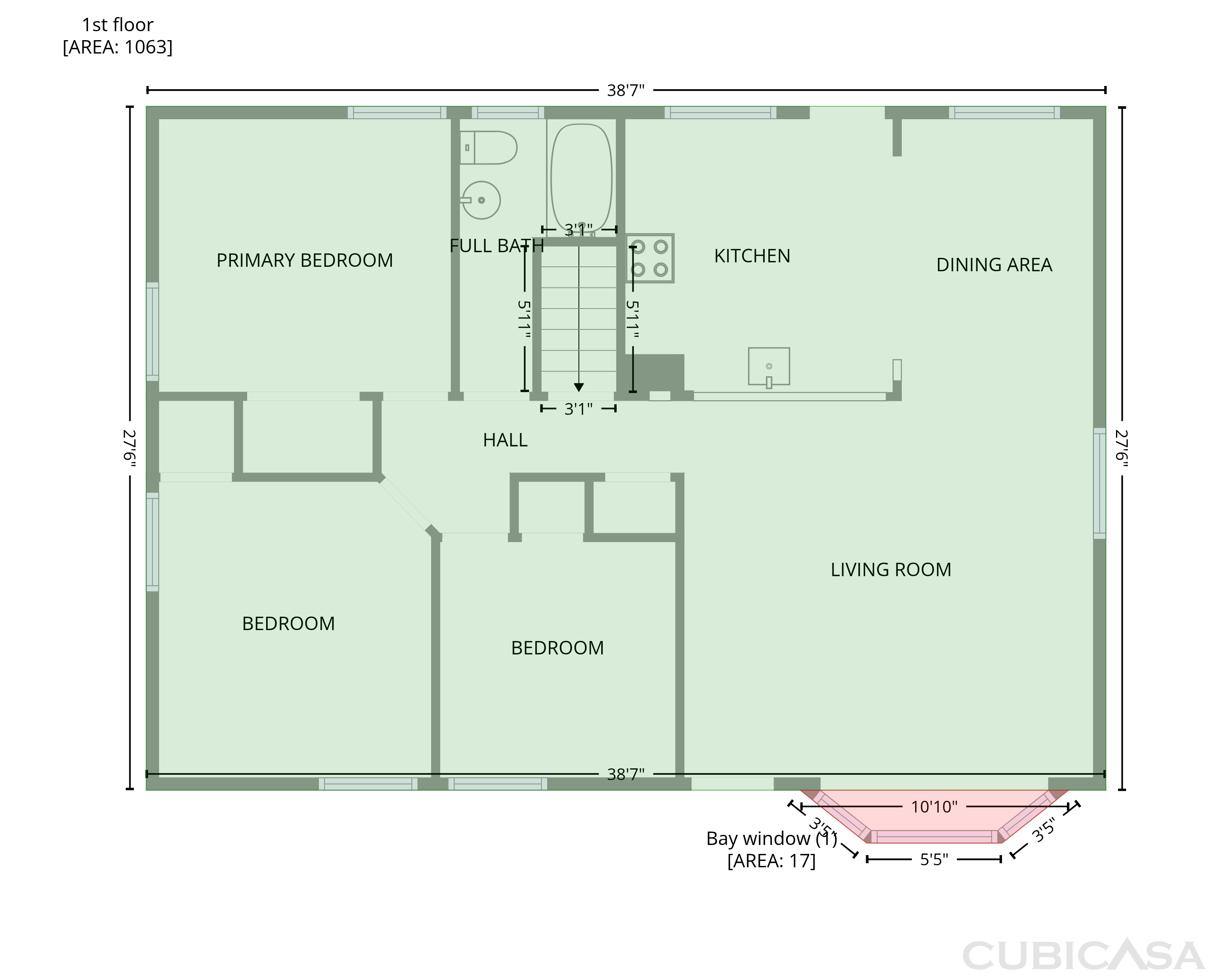Second Floor of 18715 Libby Rd, Maple Heights, OH