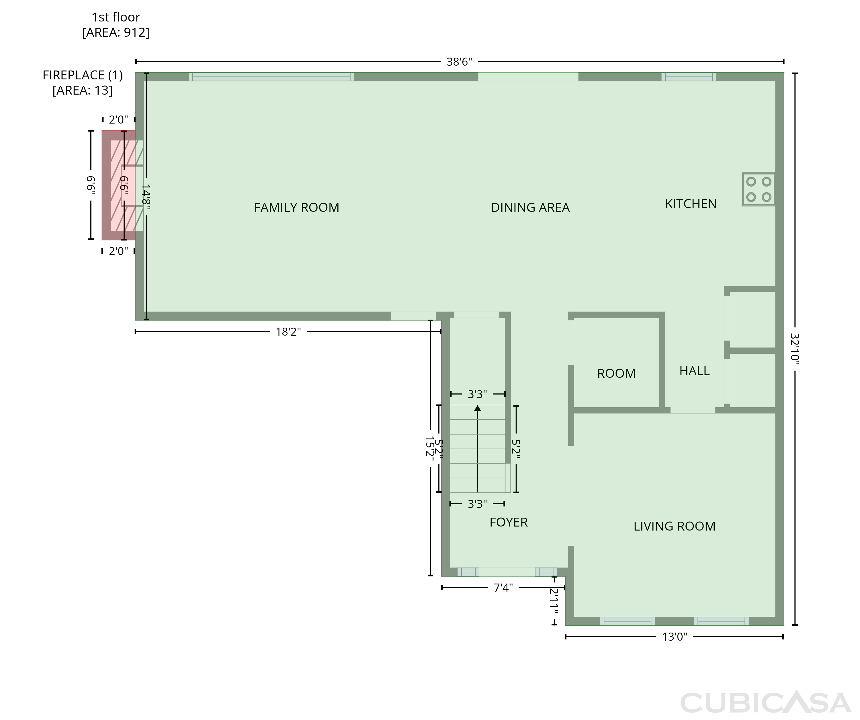 Main Floor of 3324 Baymount Way, Lawrenceville, GA