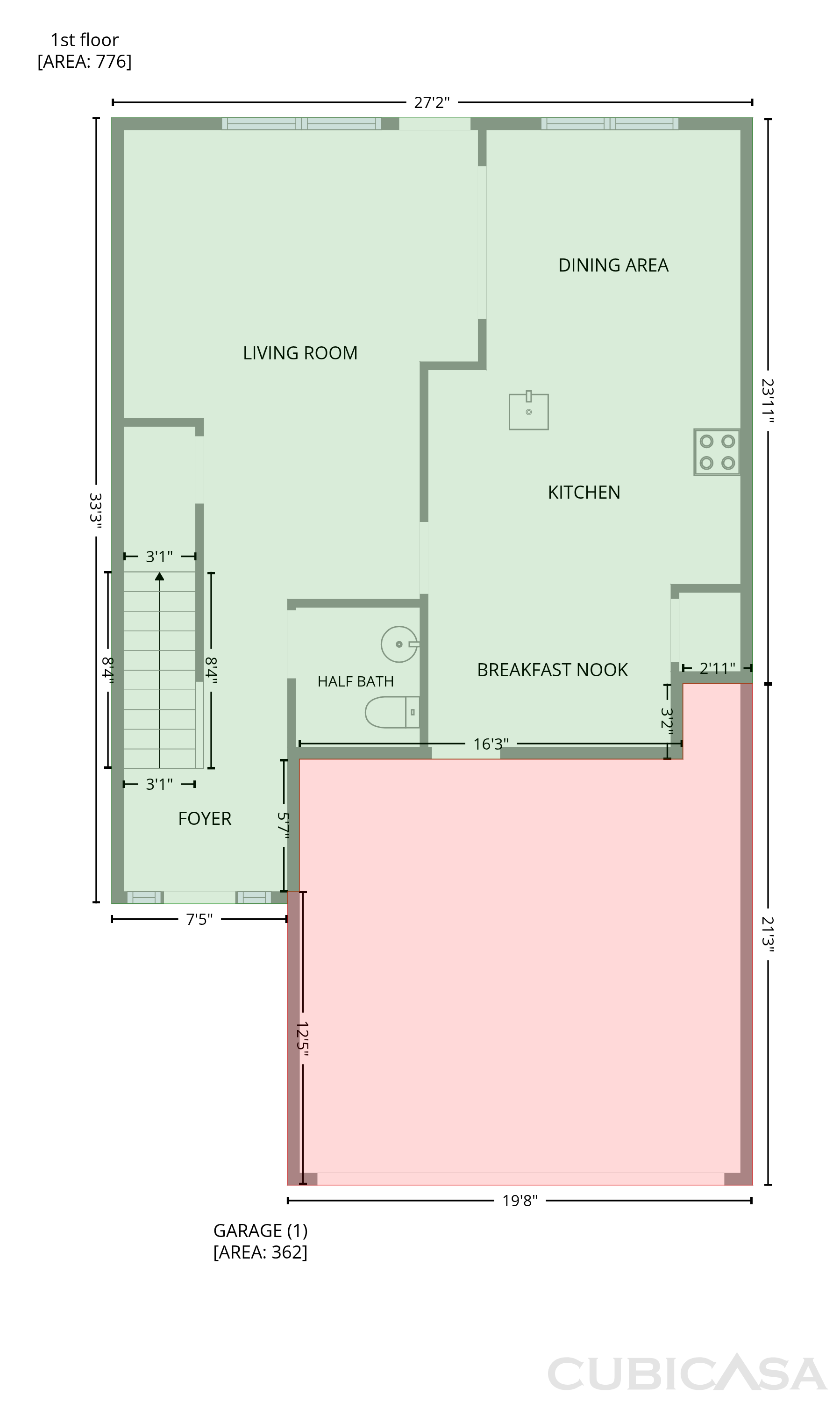 Main Floor of 11916 Lovejoy Crossing Pl, Lovejoy, GA