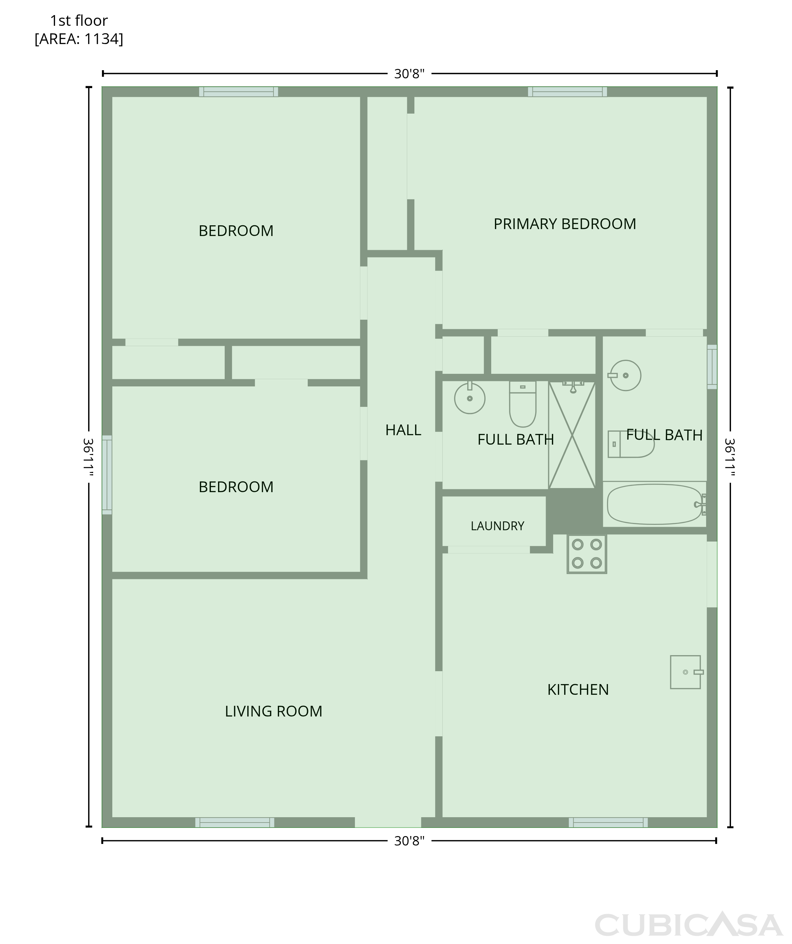 Main Floor of 1344 Love Joy Ct, Nashville, TN