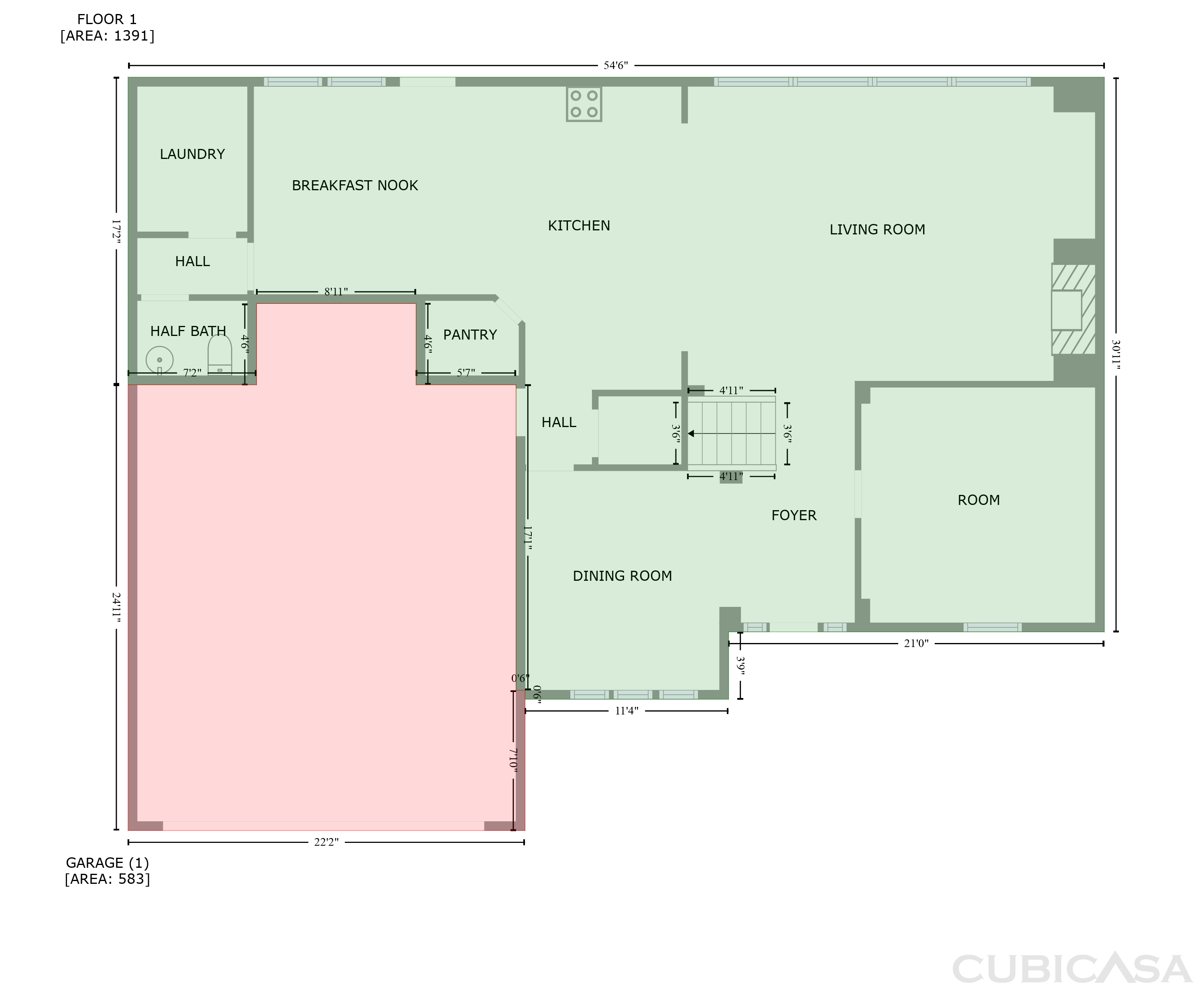 Main Floor of 15215 Wooded Field Trl, Cypress, TX