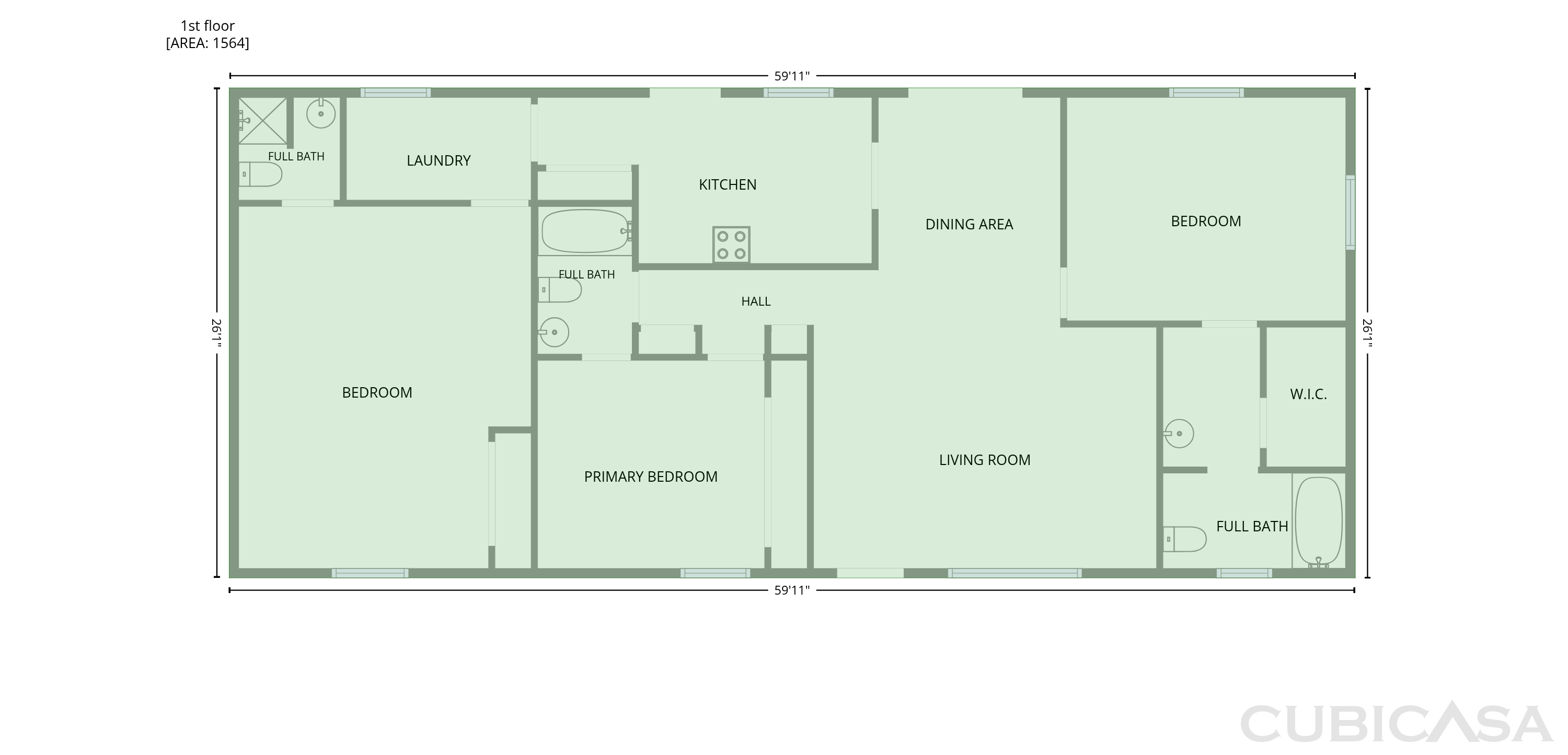 Main Floor of 106 Hilltop Rd, Laurens, SC