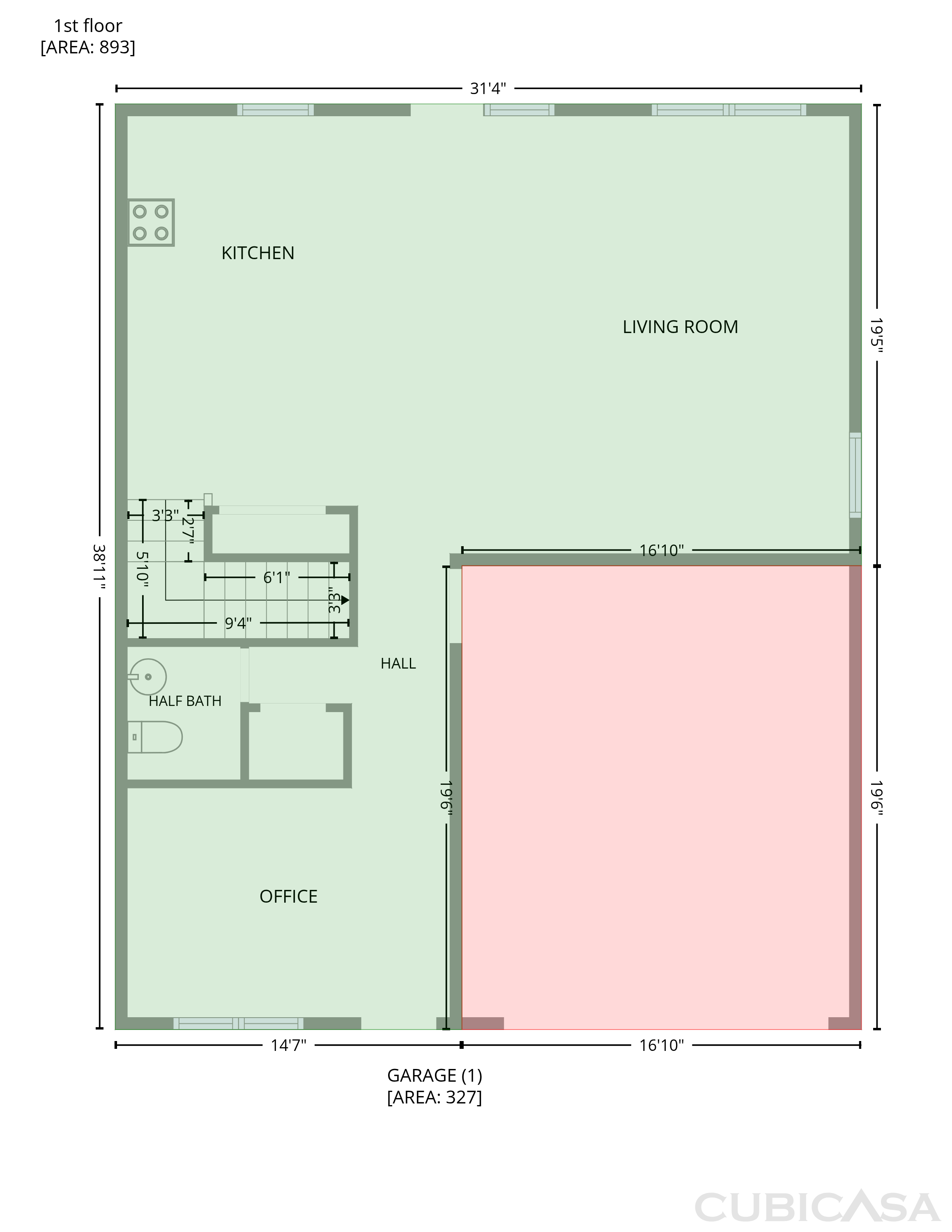 Main Floor of 115 Lilly Grace Ln, Goose Creek, SC