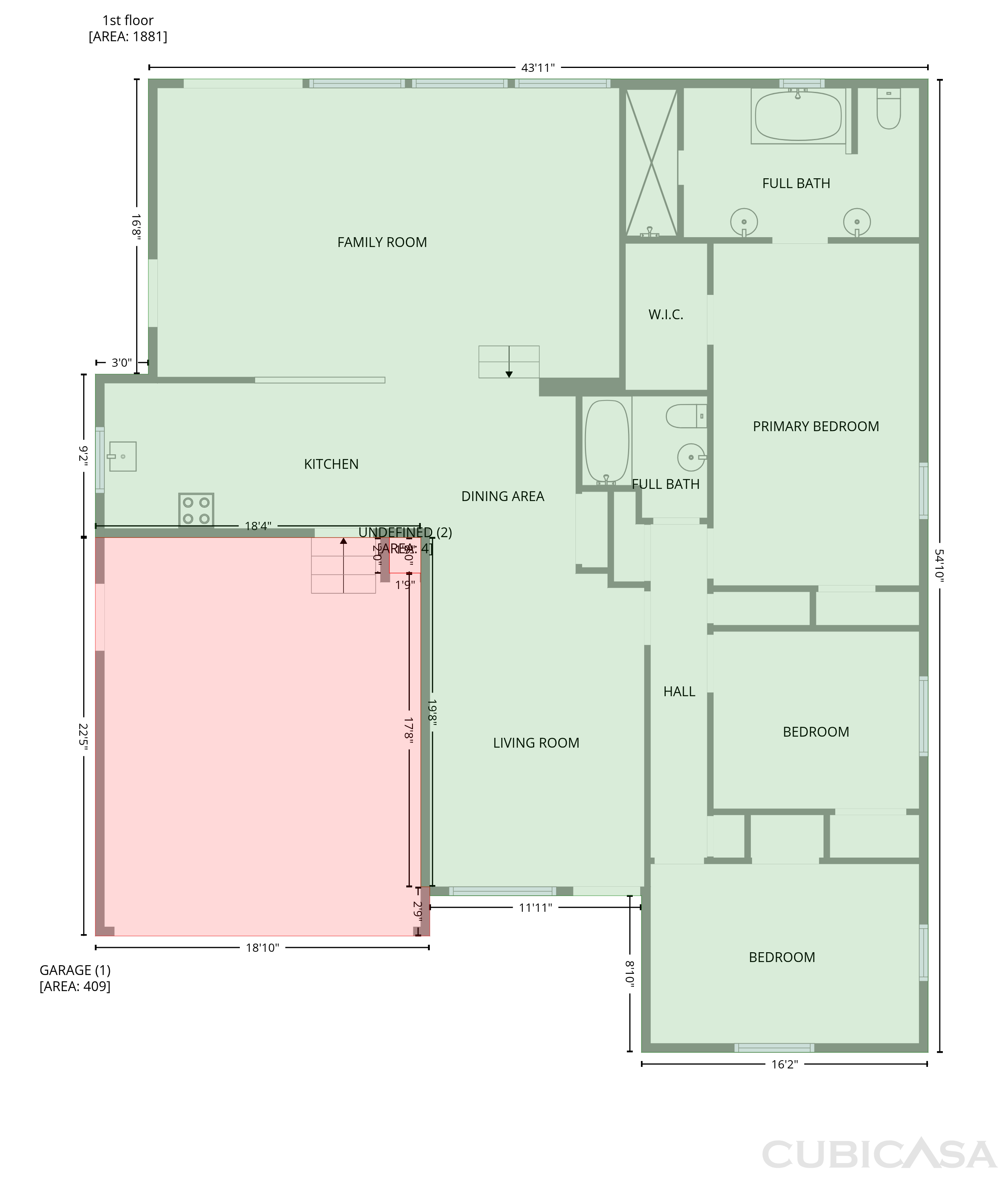 Main Floor of 10508 Whitehaven Rd, Oklahoma City, OK