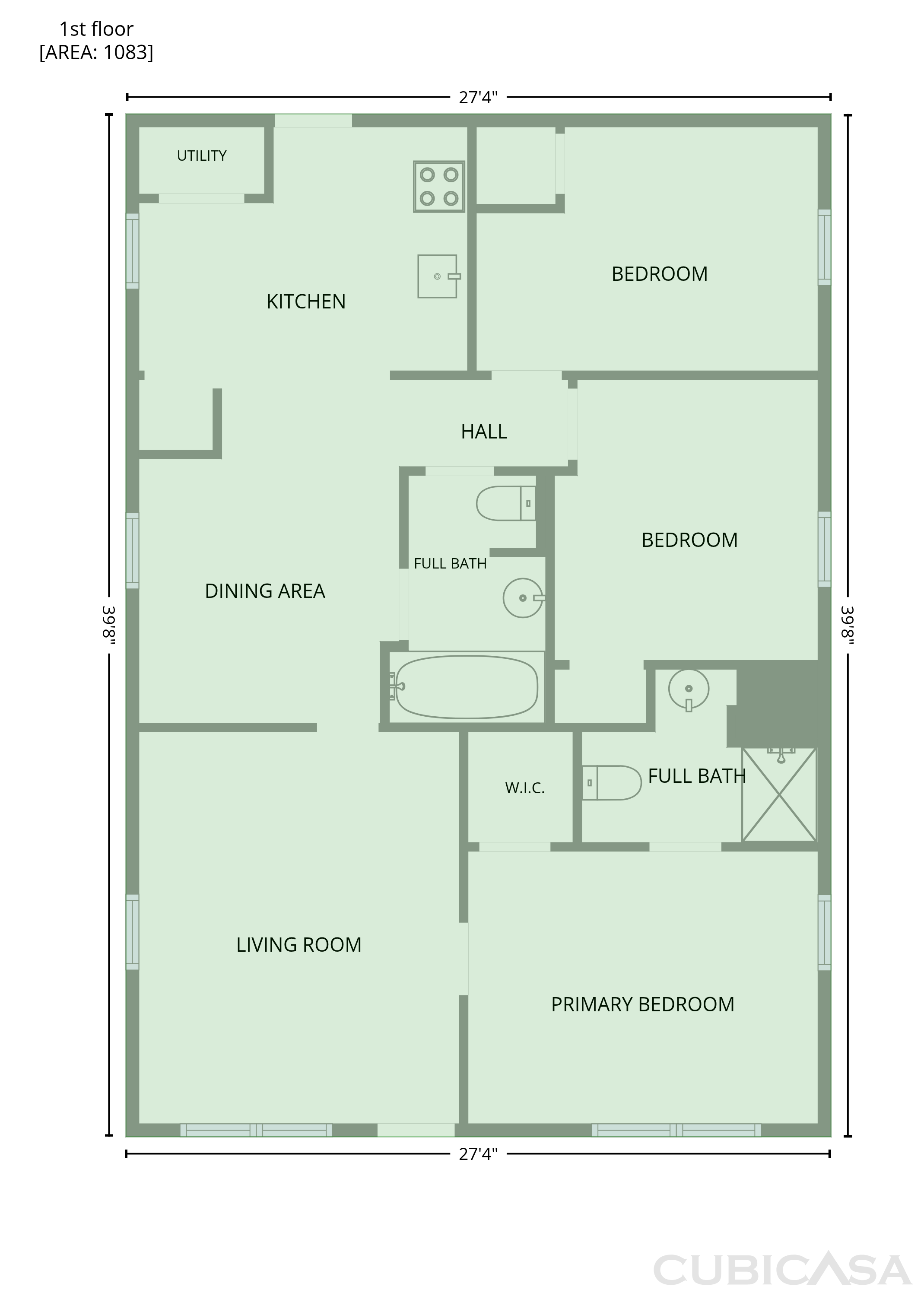 Main Floor of 3 Porter St SW, Rome, GA