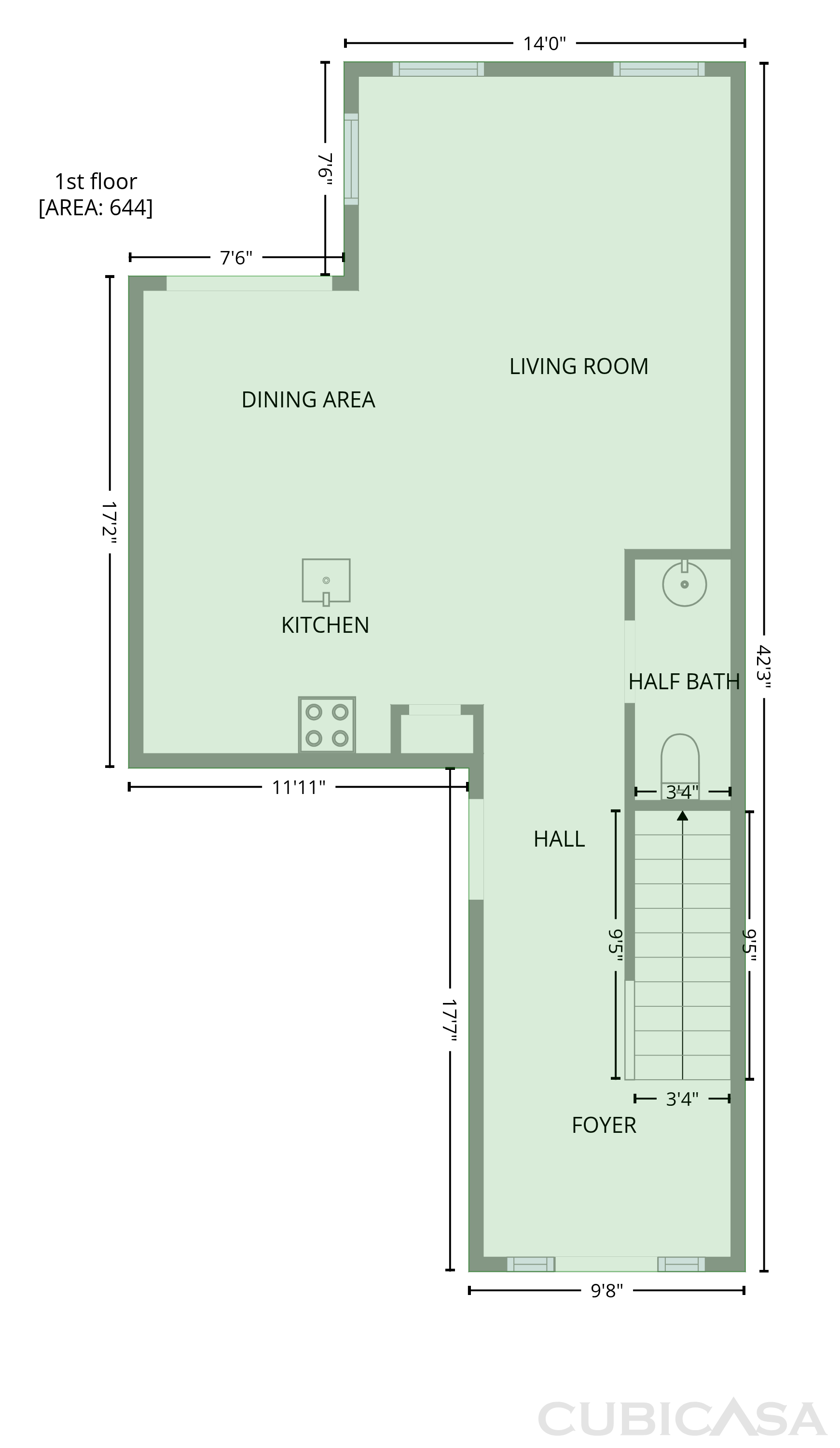 Main Floor of 9622 Scarborough Ct, Summerville, SC
