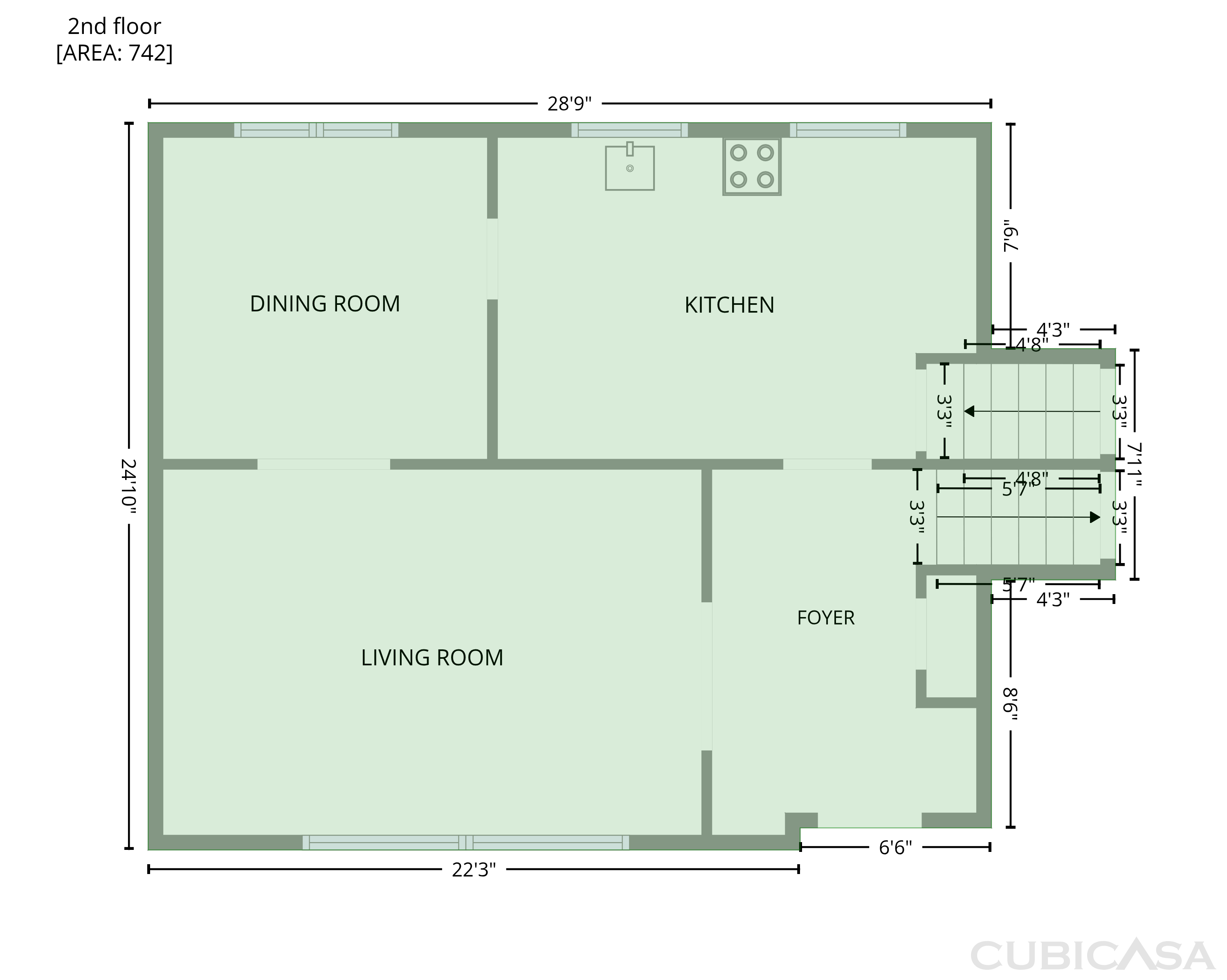 Third Floor of 1600 Donora Ct, Henrico, VA