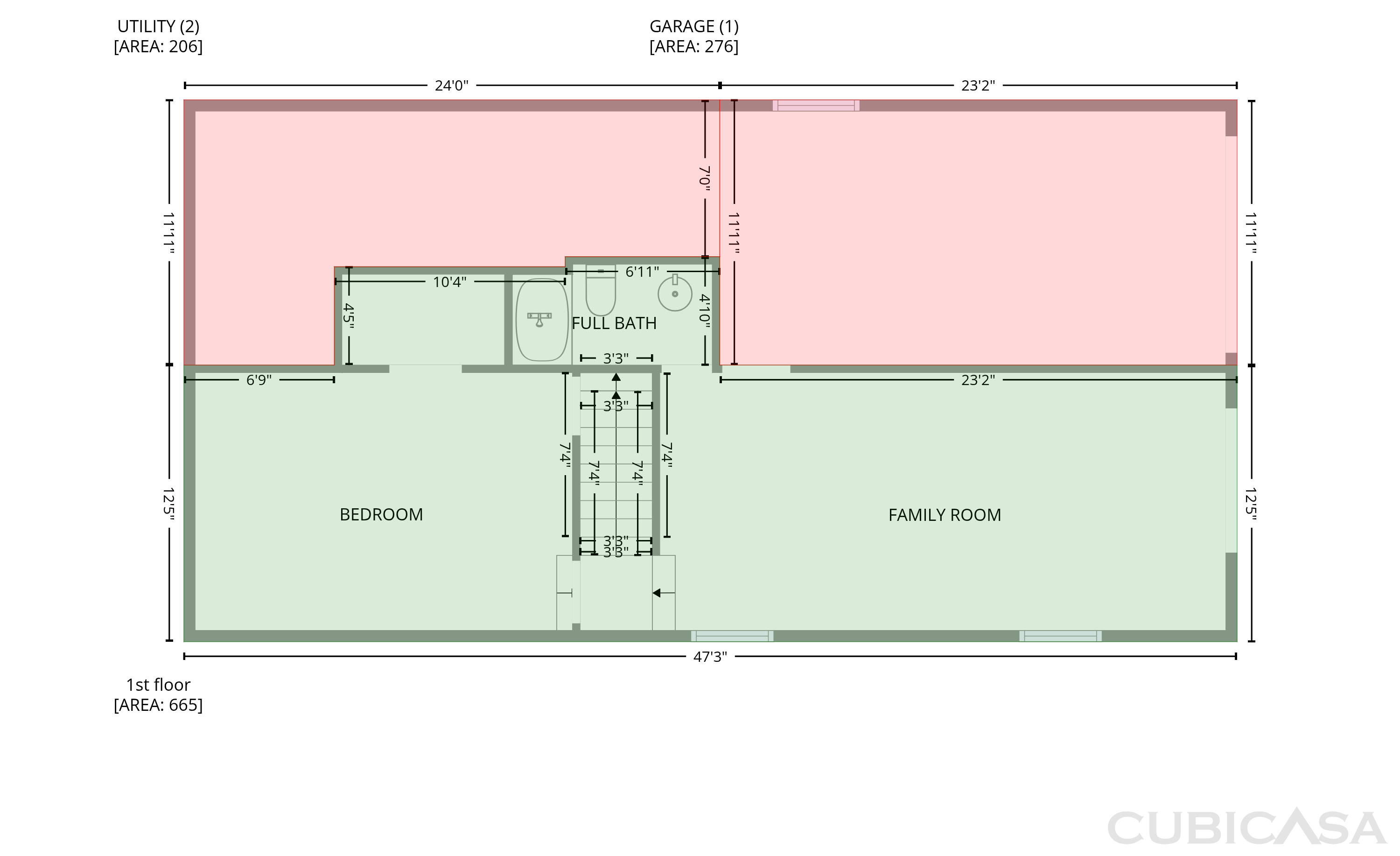 Main Floor of 2510 Middleton Dr, Gastonia, NC