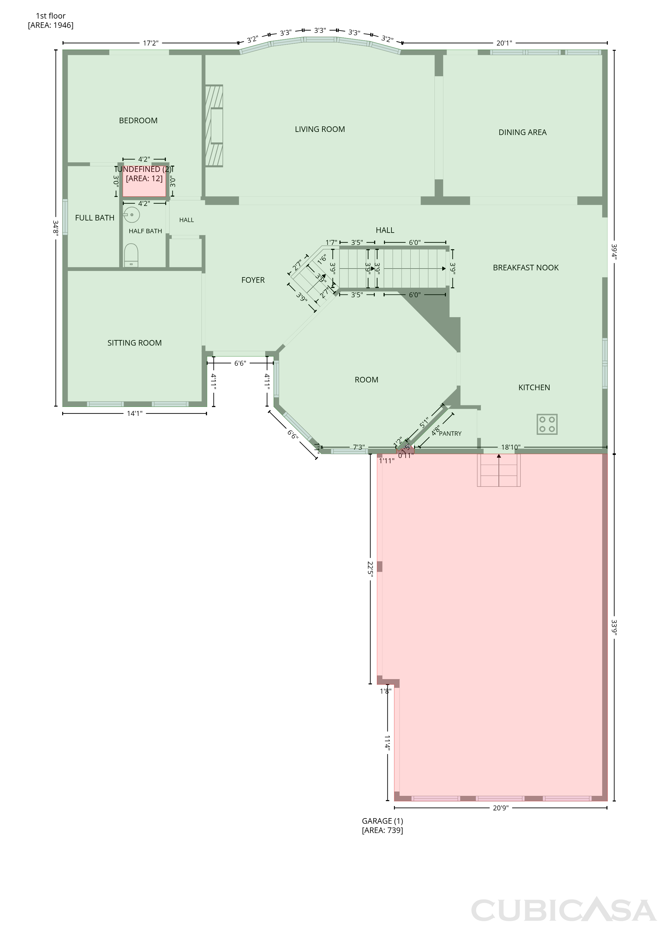 Second Floor of 245 Steeple Point Dr, Roswell, GA