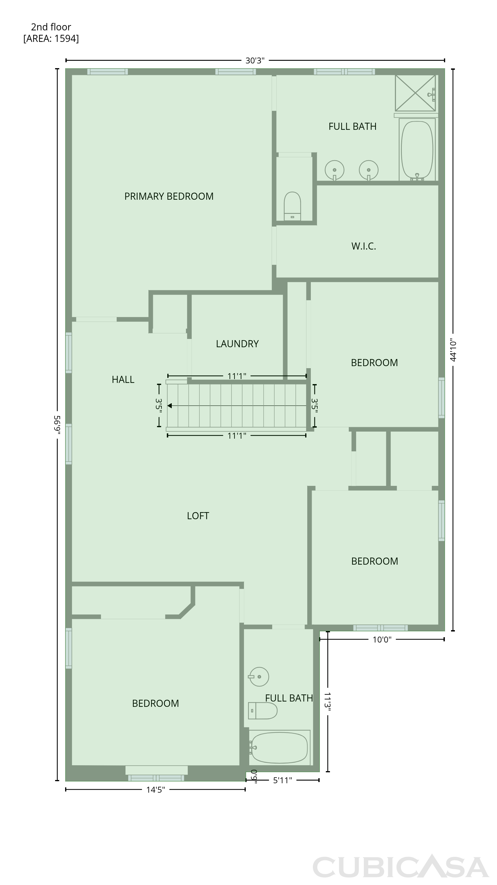 Second Floor of 4022 Lake Cypress Cir, Houston, TX
