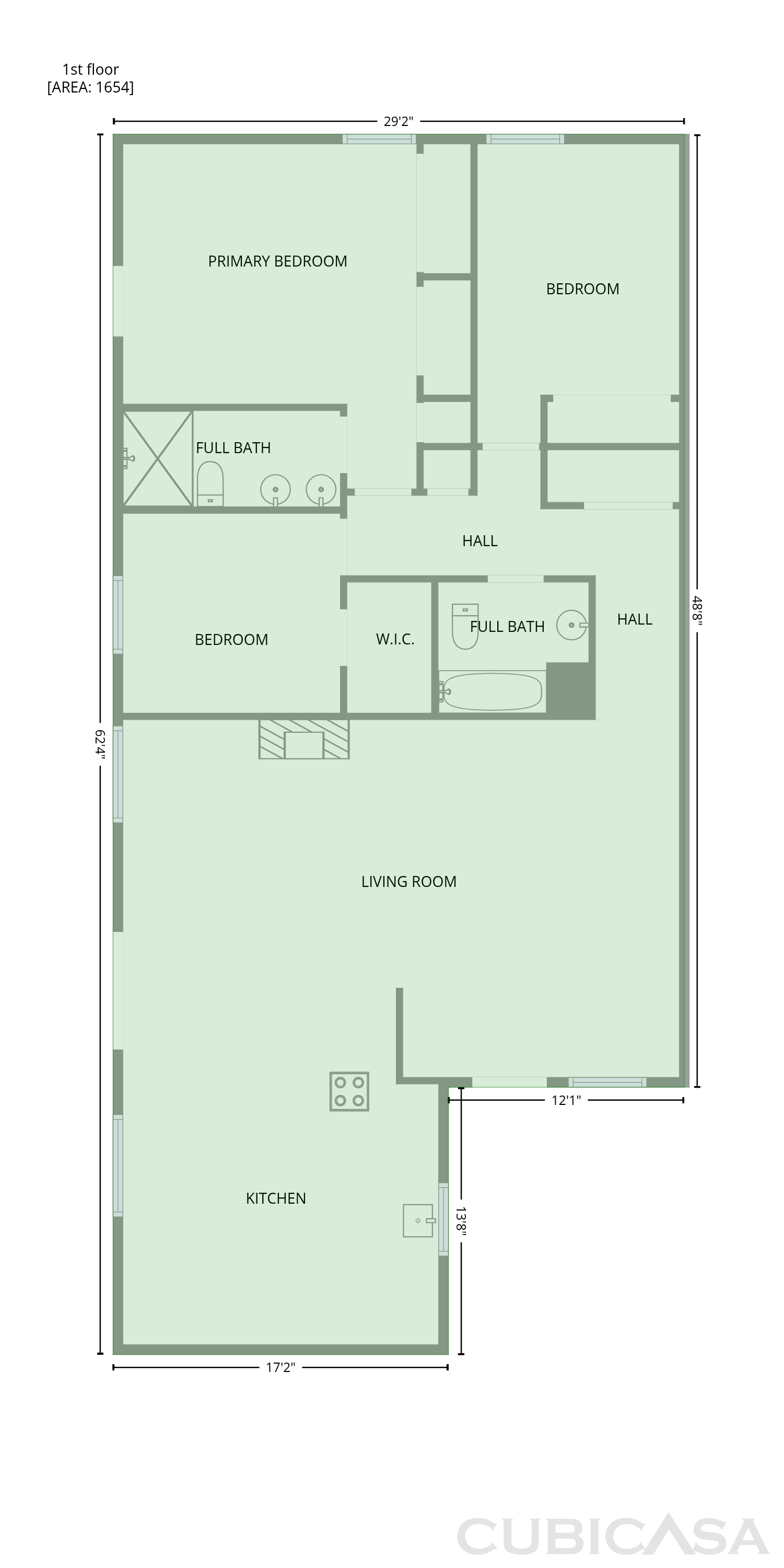 Main Floor of 5526 N 5th Ln, Phoenix, AZ