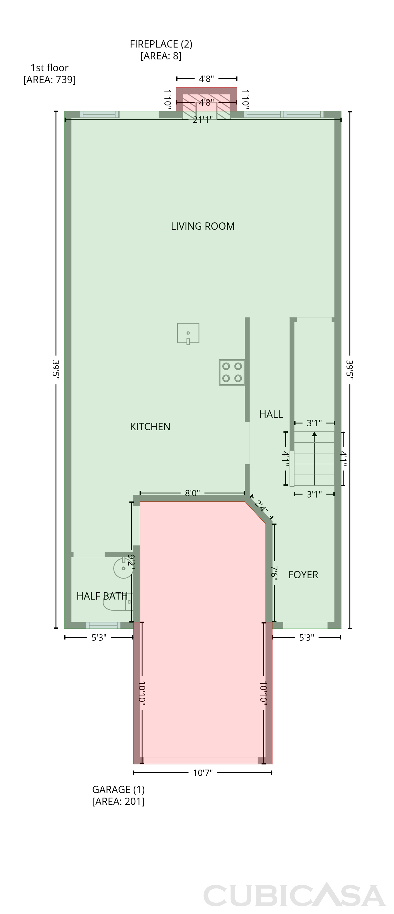 Main Floor of 5080 Windsor Forrest Ln, Atlanta, GA