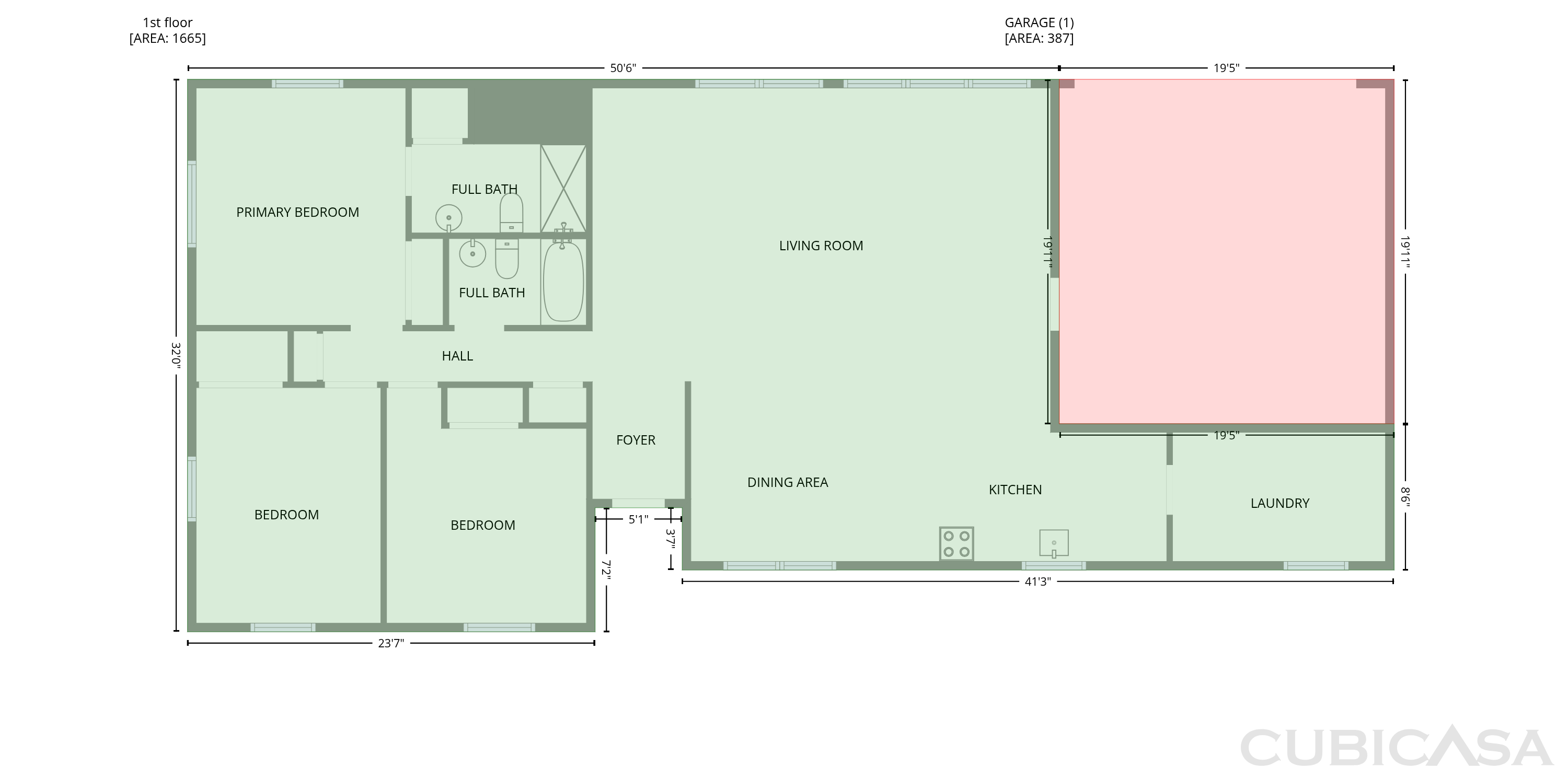 Main Floor of 1537 W 74th Pl, Indianapolis, IN