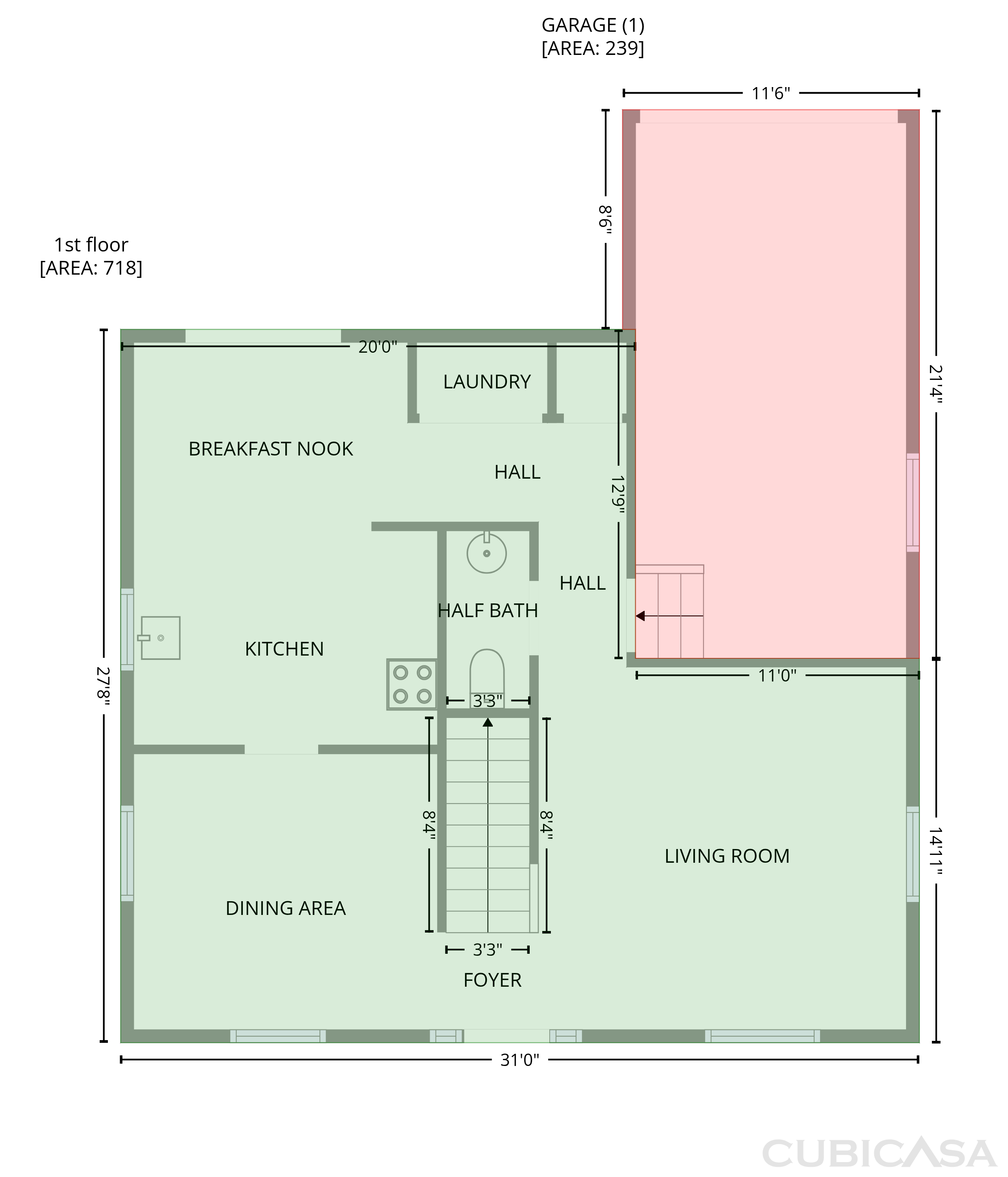 Main Floor of 625 E Princess Anne Rd, Norfolk, VA