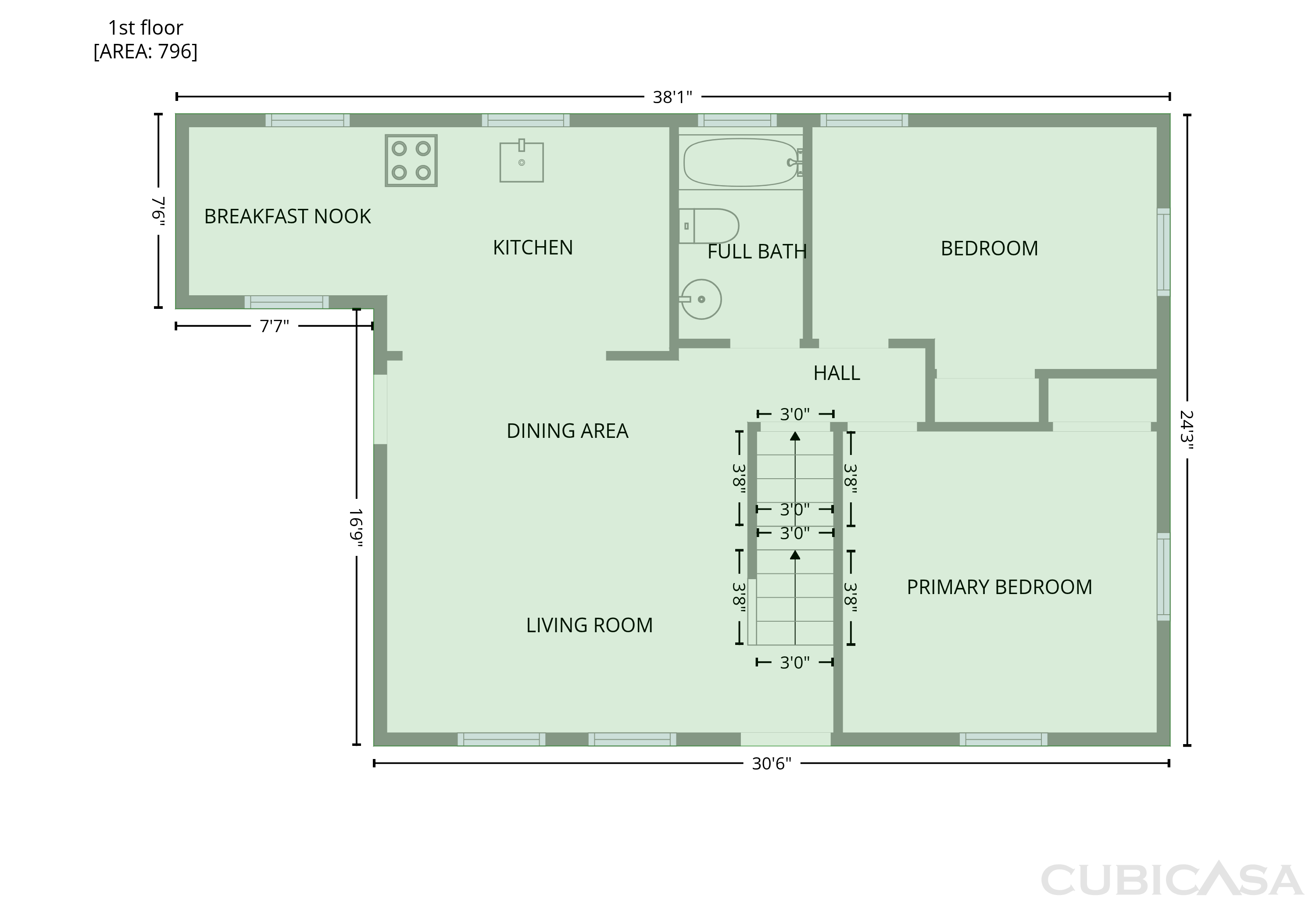 Second Floor of 416 Arizona Ave, Bay Shore, NY