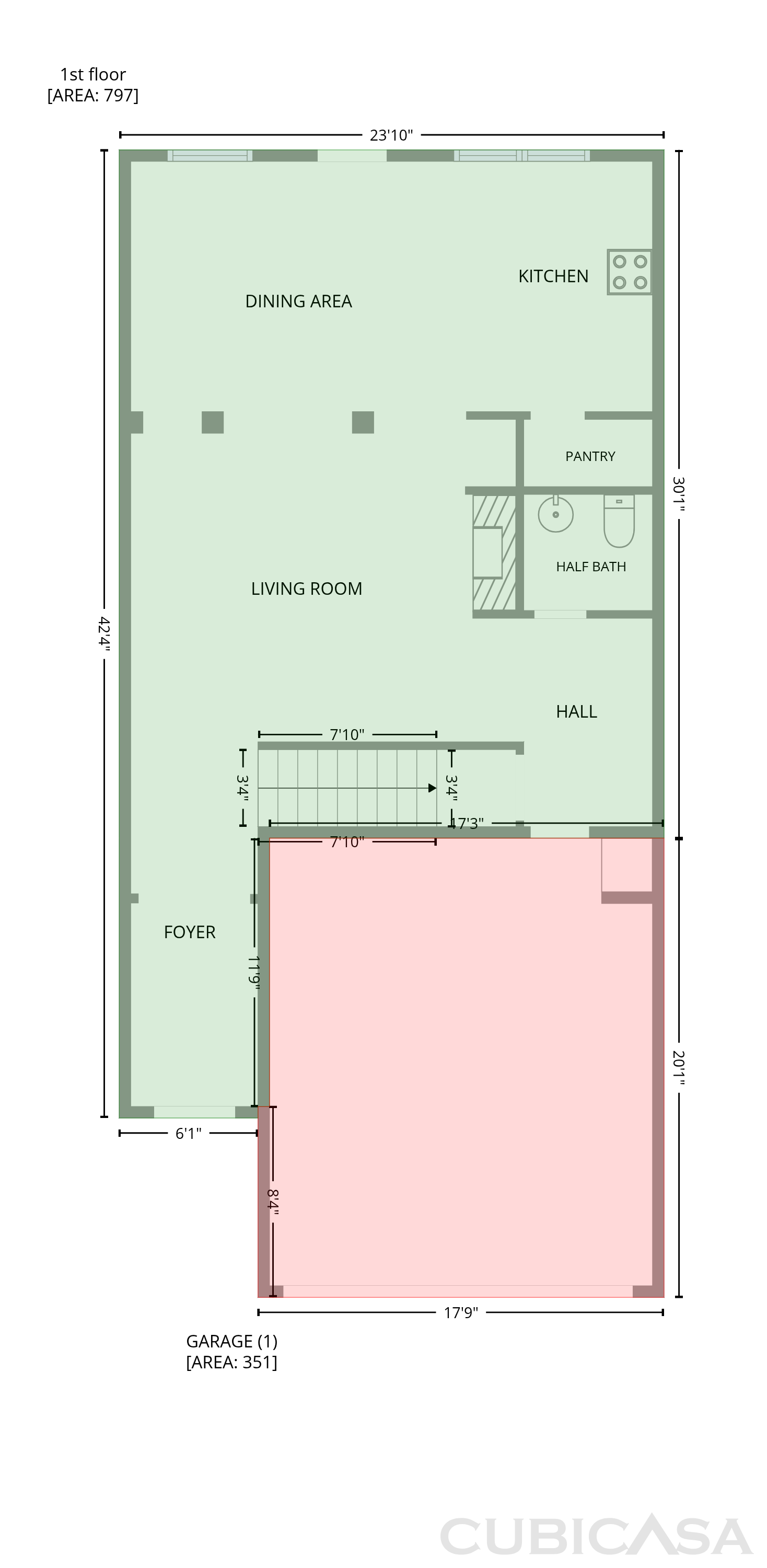 Main Floor of 5536 Fairhaven Pl, Fairburn, GA