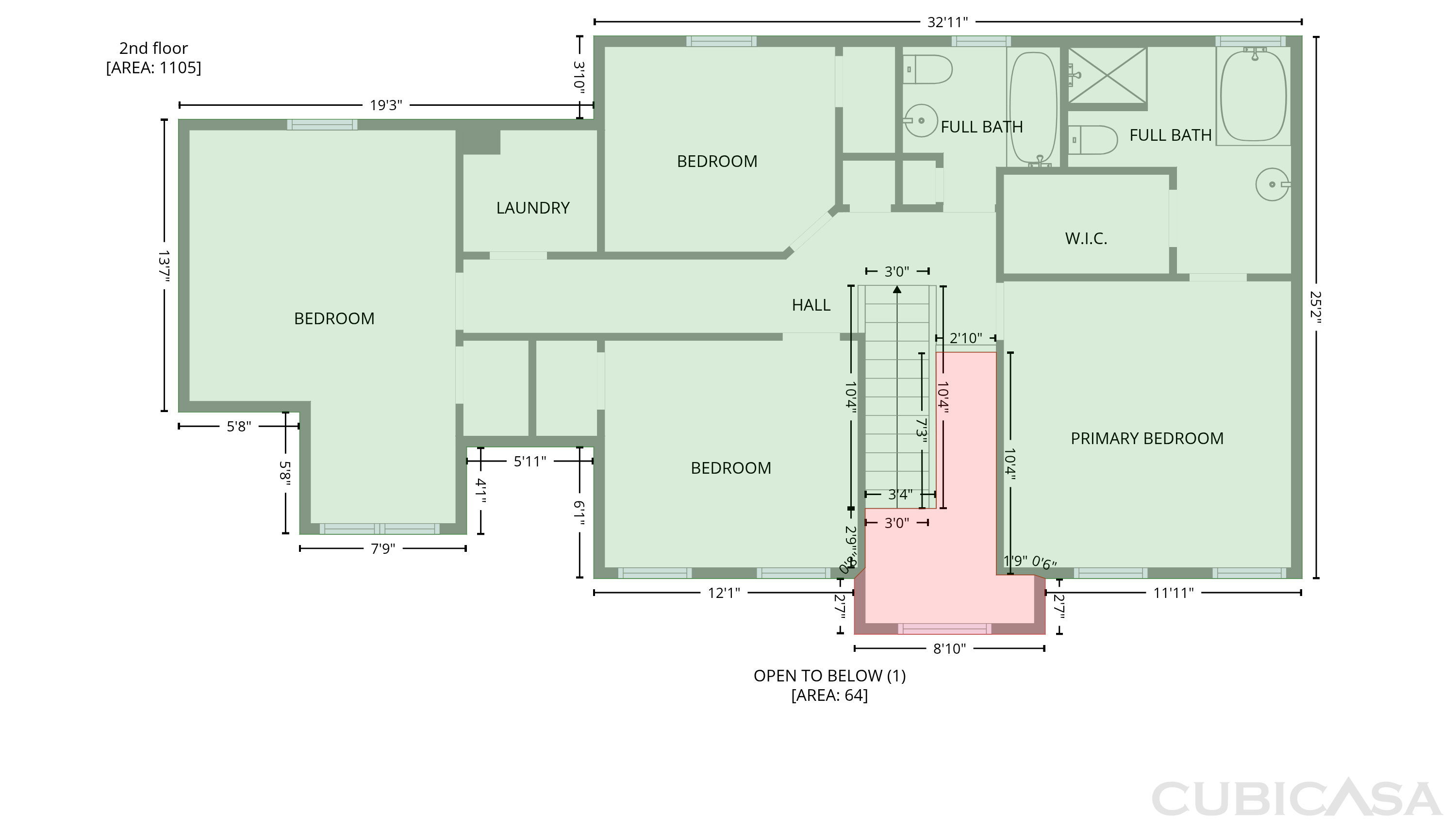 Second Floor of 2214 Rambling Way, Lithonia, GA