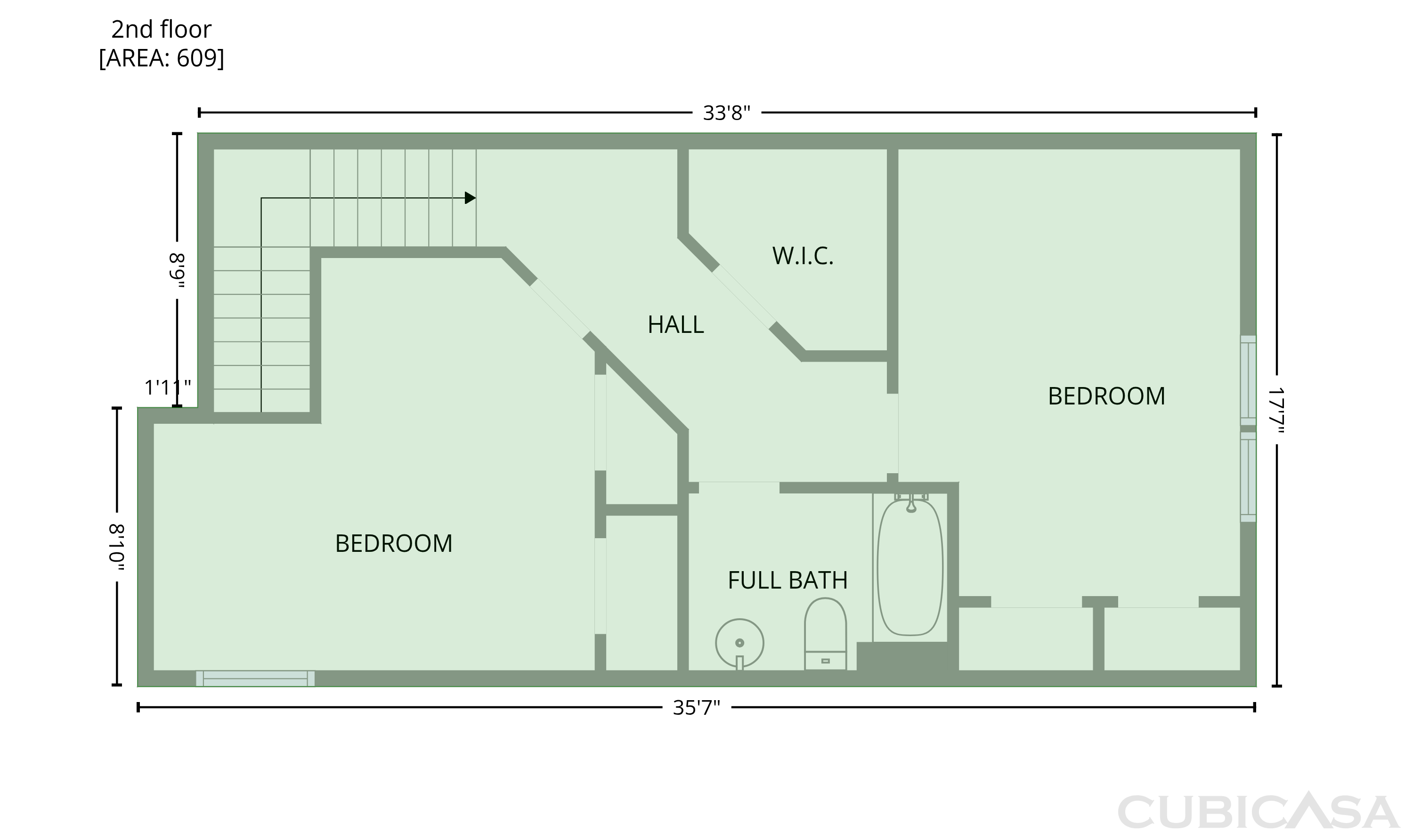Second Floor of 8757 Roberts Ct, Olmsted Falls, OH