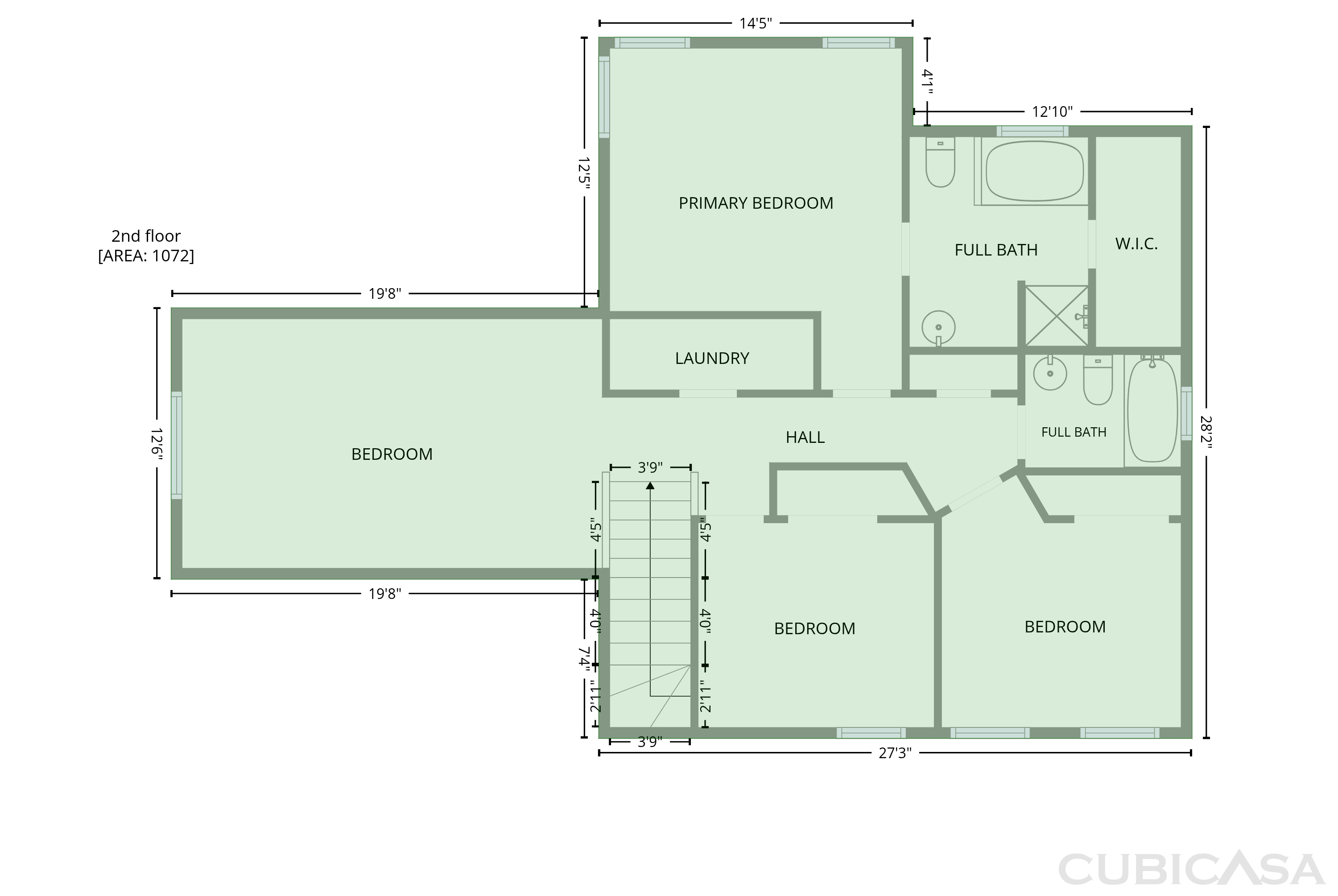 Second Floor of 4735 Nijinsky Ct, Charlotte, NC