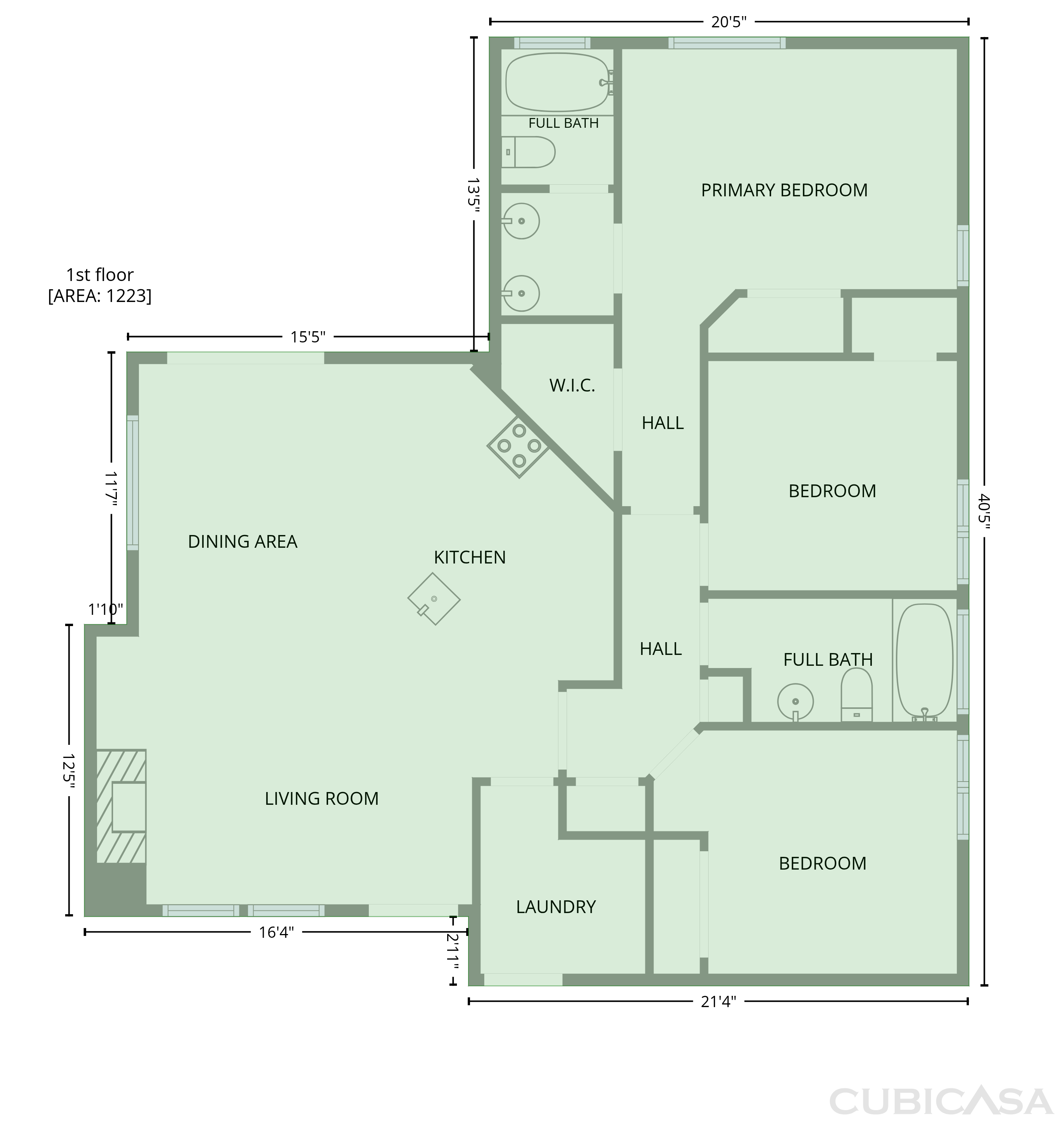 Main Floor of 7520 Elverta Rail Way, Rio Linda, CA