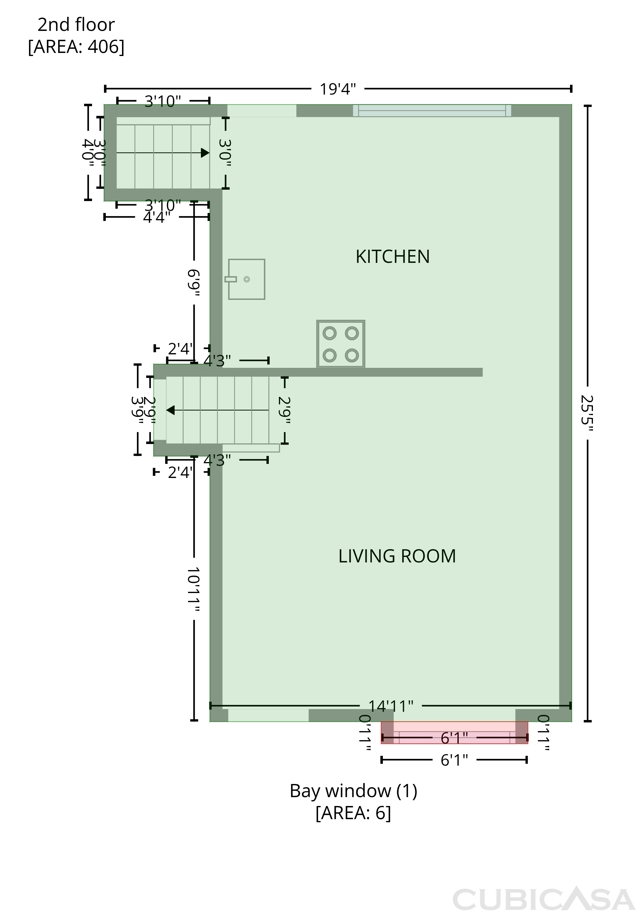 Second Floor of 5752 Sunset Trl, Ypsilanti, MI