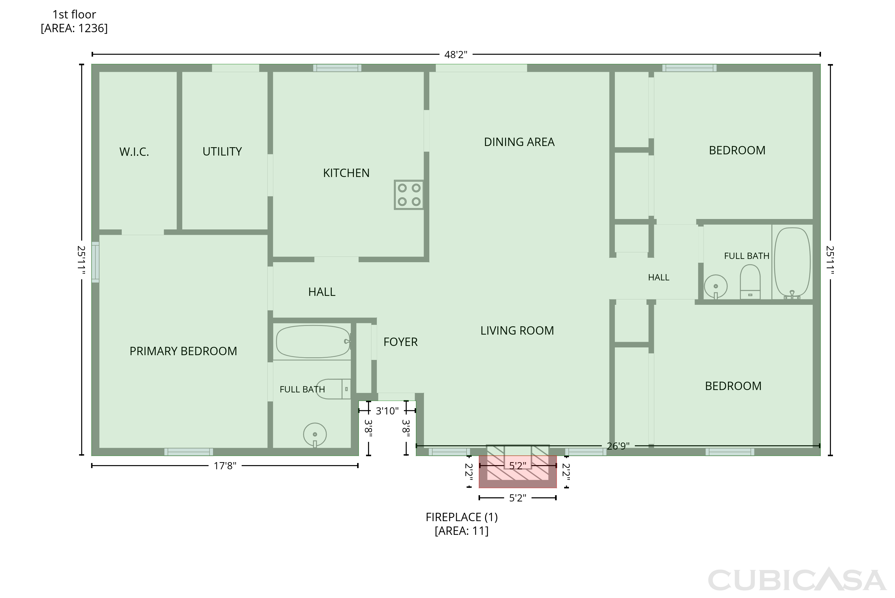 Main Floor of 319 Neighbors Dr, Midland, NC