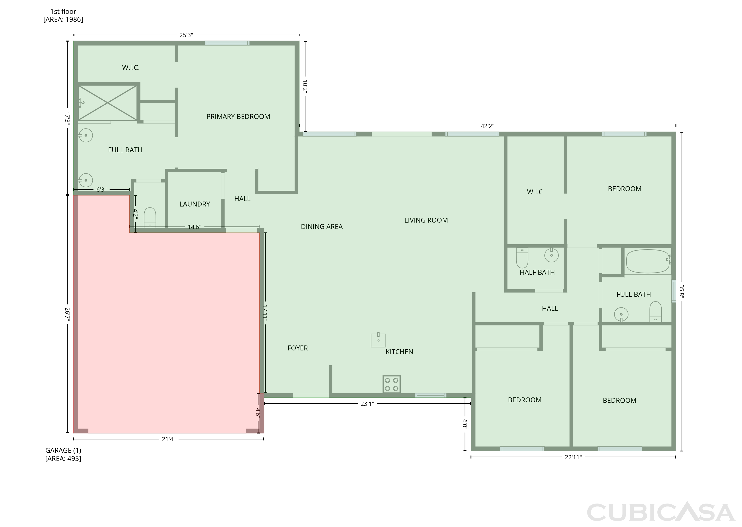 Main Floor of 12121 S 214th Ave, Buckeye, AZ